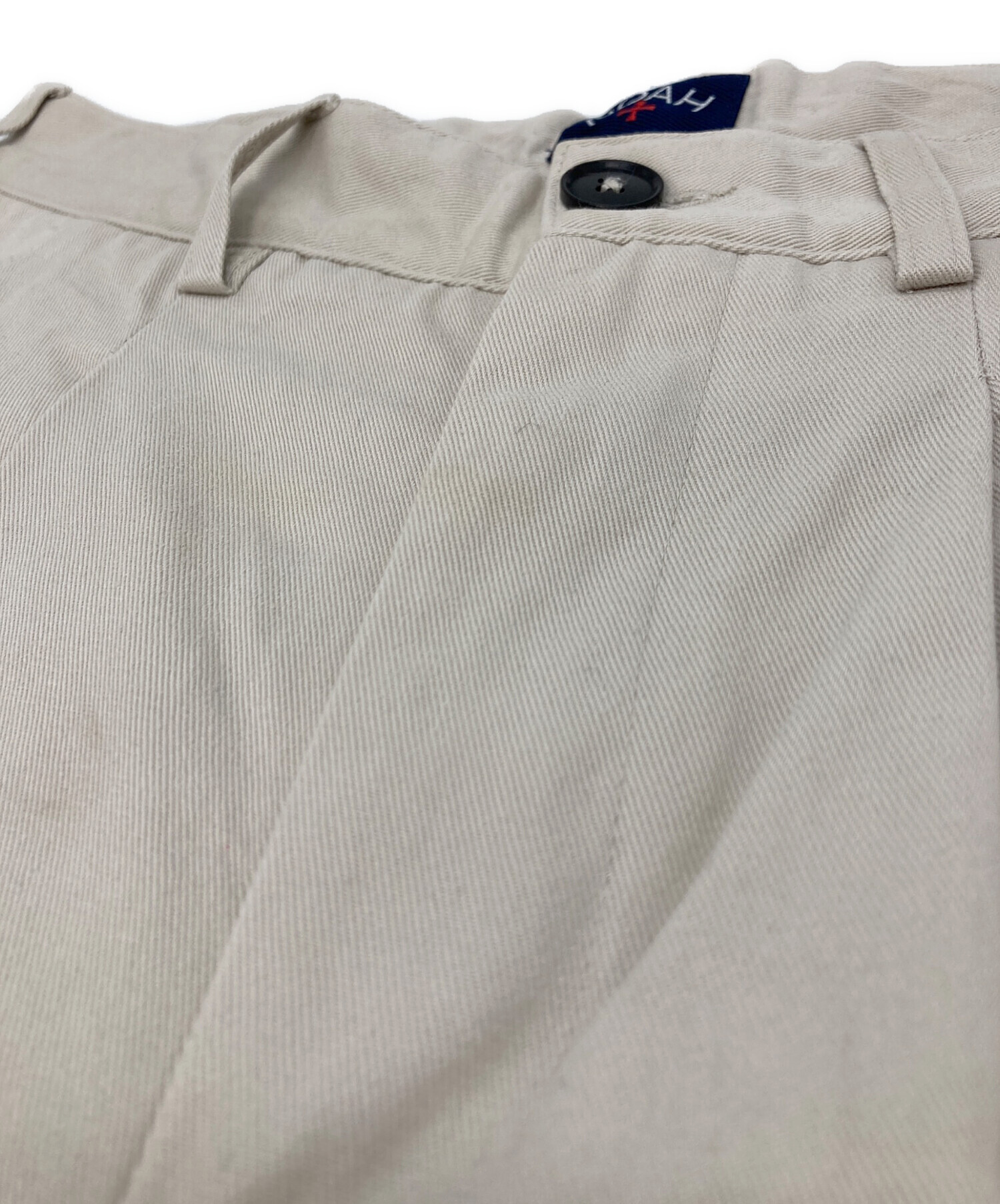 中古・古着通販】Noah (ノア) ツータックチノパン 23SS ベージュ