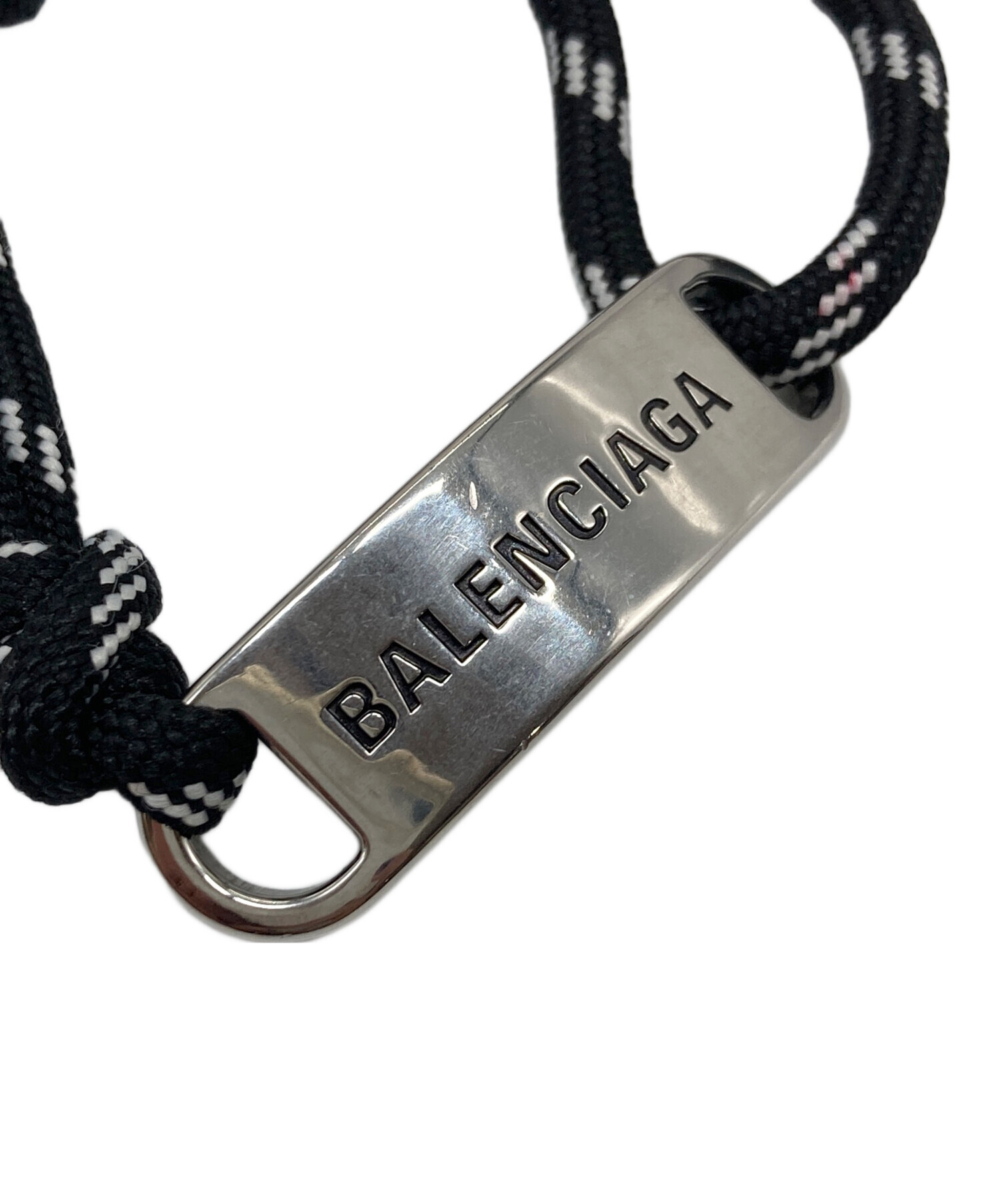 中古・古着通販】BALENCIAGA (バレンシアガ) PLATE ロゴコード