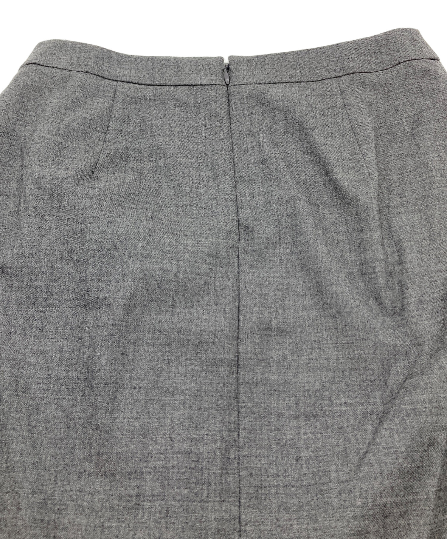 中古・古着通販】23区 (ニジュウサンク) ウール混ノーカラージャケット