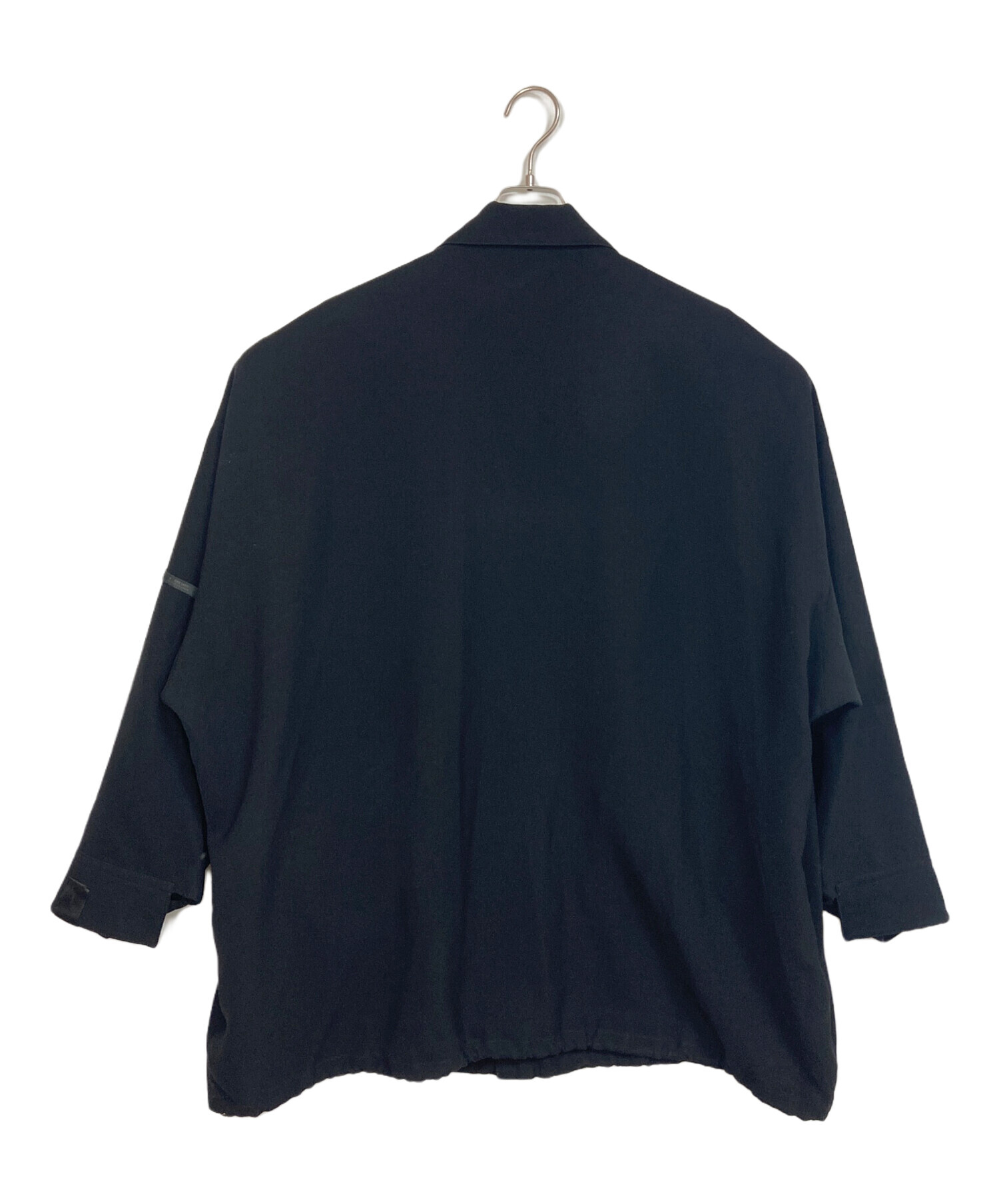 中古・古着通販】N.HOOLYWOOD (エヌ ハリウッド) ZIPUP SHIRT - Black