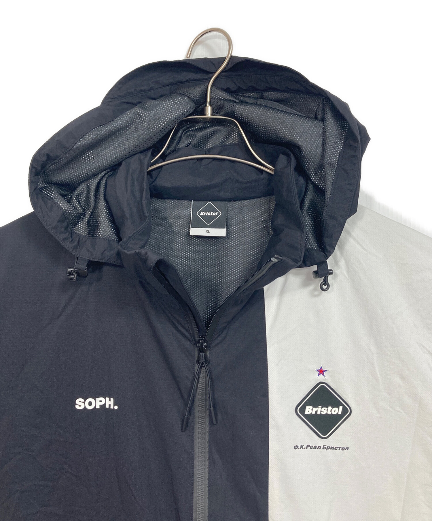 【激レア】SOPHNET. FSF fragment ナイロンパーカー M 黒 中古・古着通販】SOPH. (ソフ) F.C.R.B. (エフシーレアルブリストル