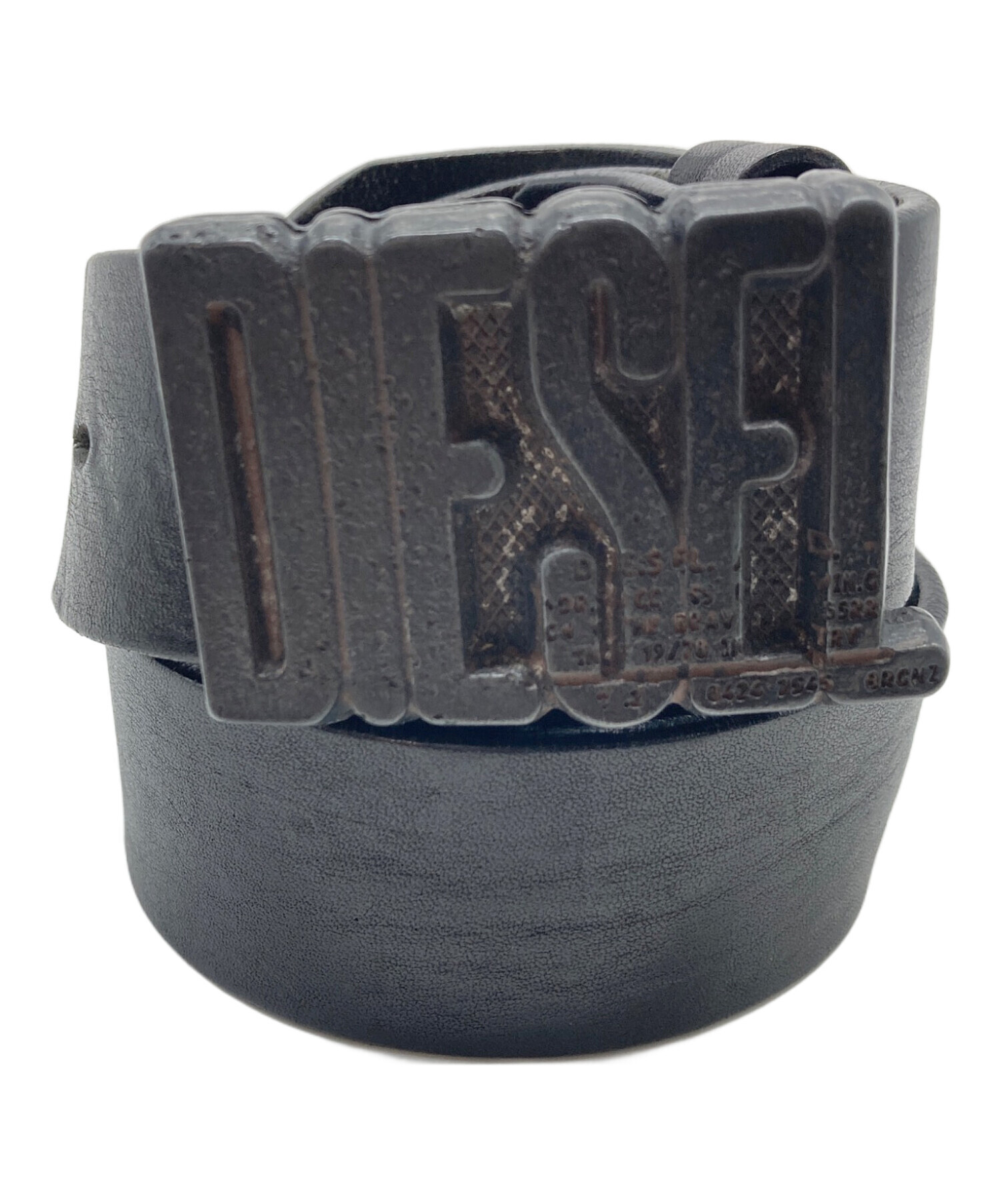 中古・古着通販】DIESEL (ディーゼル) レザーベルト イタリア製 牛革