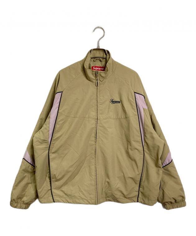 00’s vintage old Supreme ナイロンジャケット ベージュ 中古・古着通販】Supreme (シュプリーム) CONTRAST PIPING TRACK