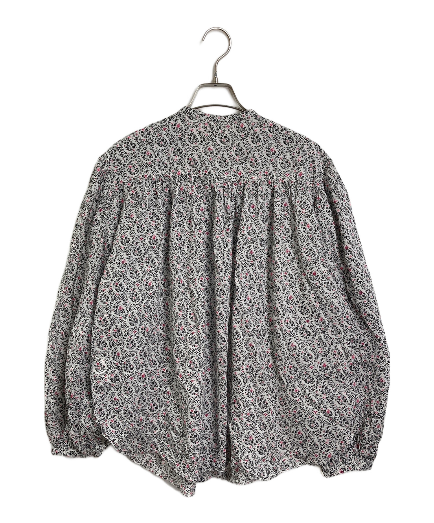 専用✨美品✨イザベル　マランエトワール　スタンドカラーギャザーチェックブラウス 中古・古着通販】ISABEL MARANT ETOILE (イザベルマランエトワール