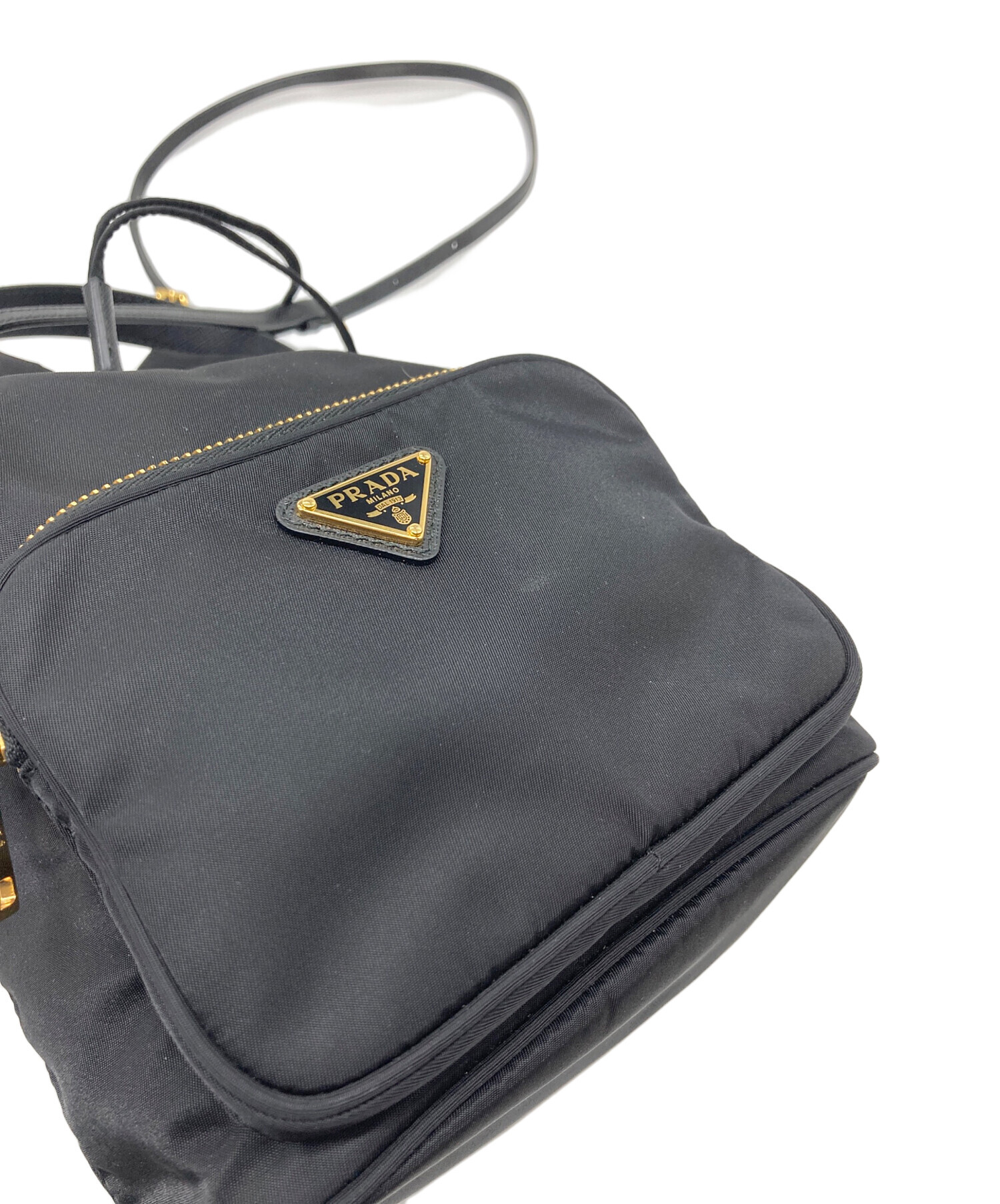 中古・古着通販】PRADA (プラダ) デュエット RE-NYLON バケットバッグ