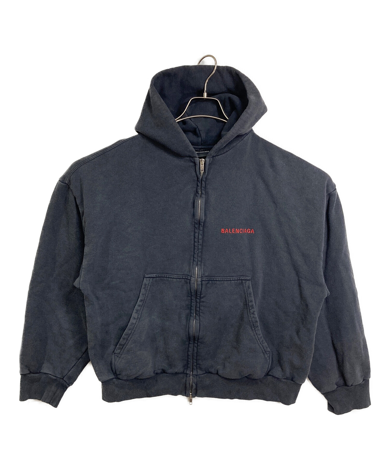 中古・古着通販】BALENCIAGA (バレンシアガ) クロップドジップアップ