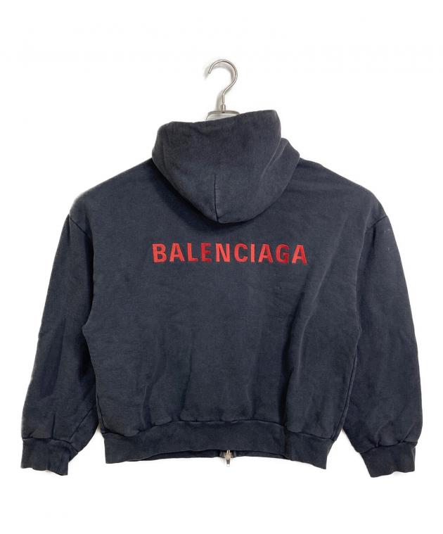 中古・古着通販】BALENCIAGA (バレンシアガ) クロップドジップアップ