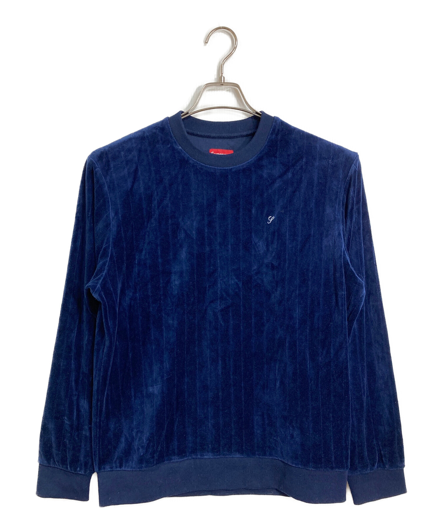 中古・古着通販】Supreme (シュプリーム) ベロアクルーネック 