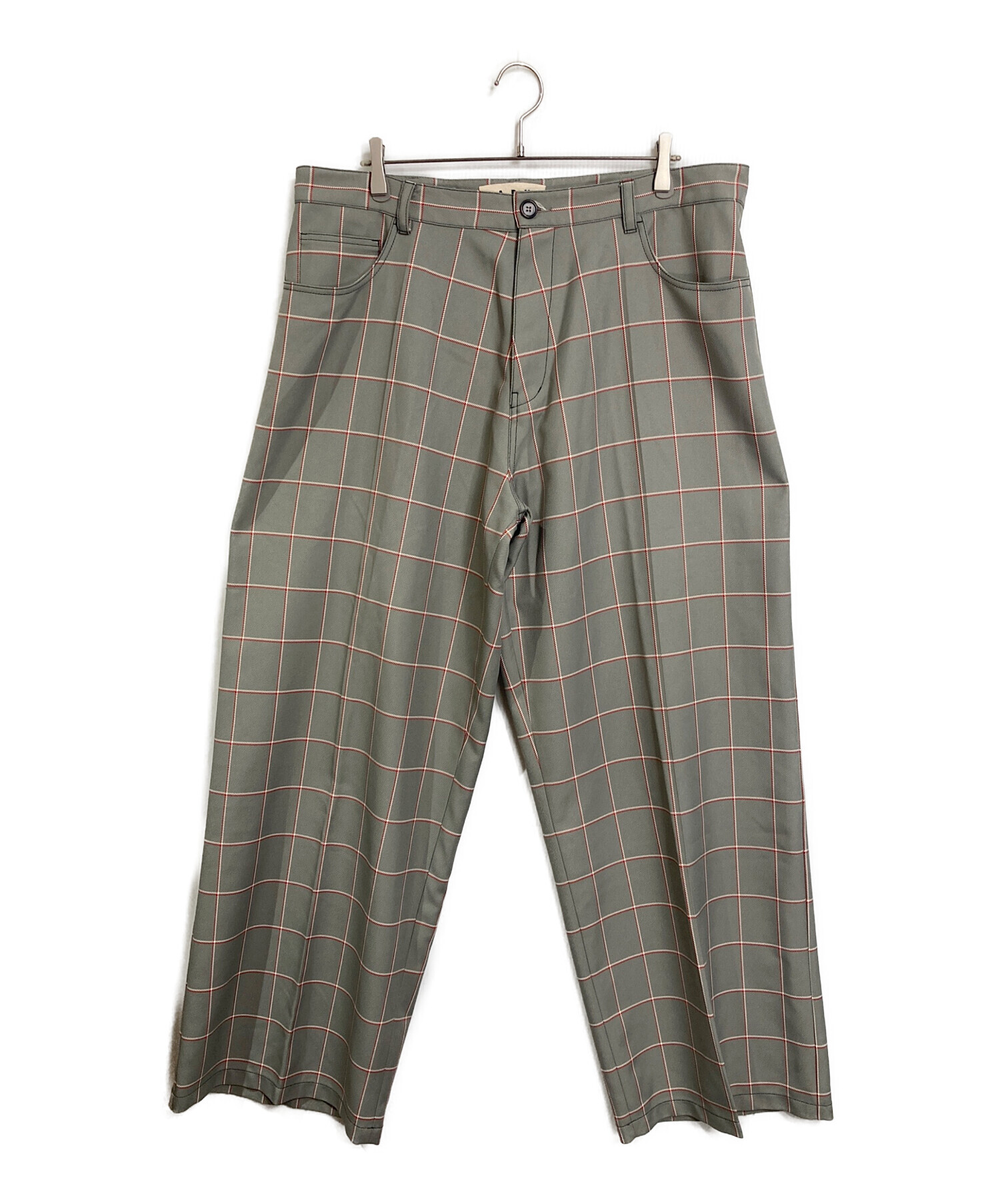 中古・古着通販】MARNI (マルニ) 20AW Check Wide Baggy Pants