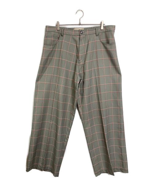 中古・古着通販】MARNI (マルニ) 20AW Check Wide Baggy Pants