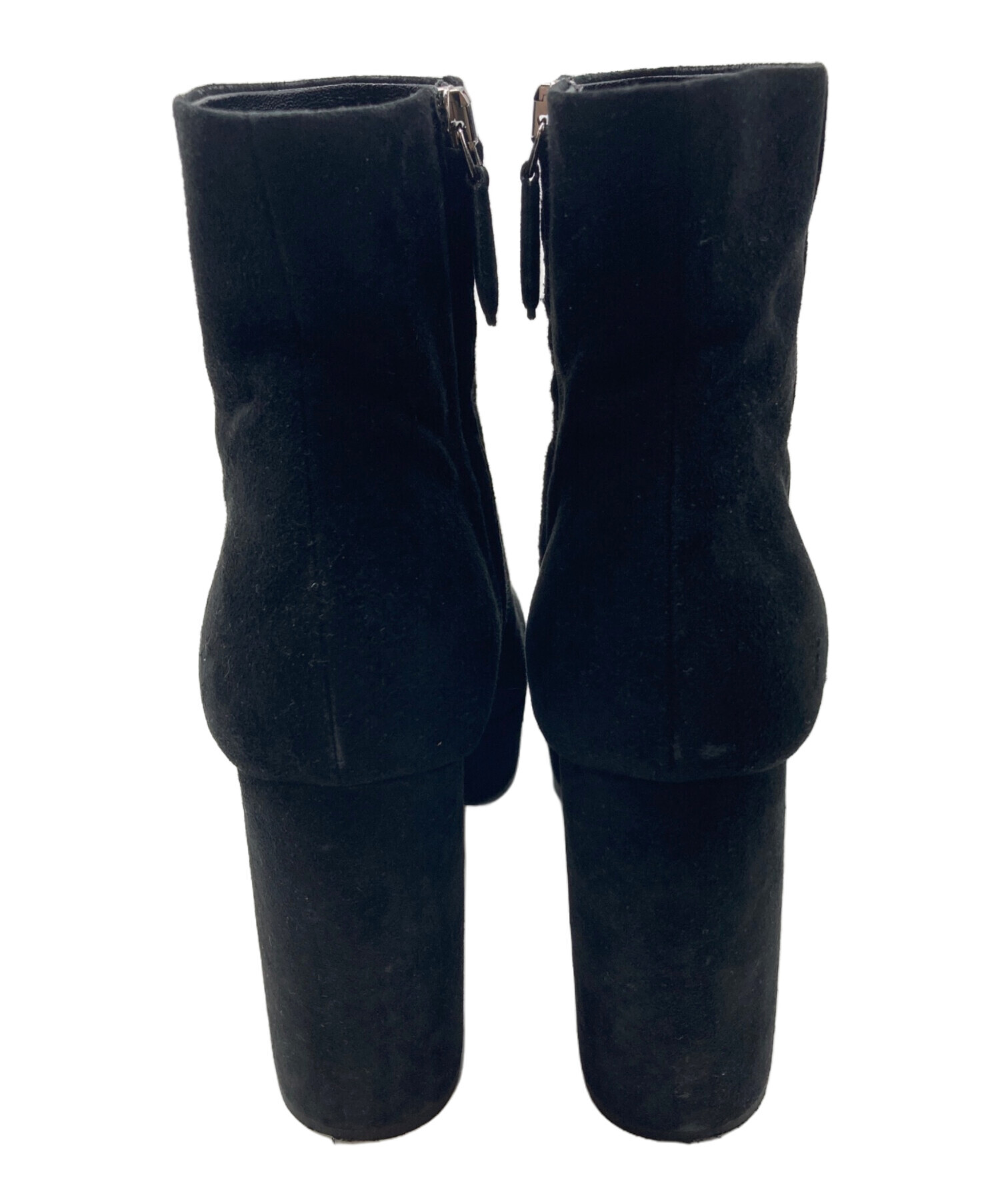 中古・古着通販】MIU MIU (ミュウミュウ) スウェードショートブーツ