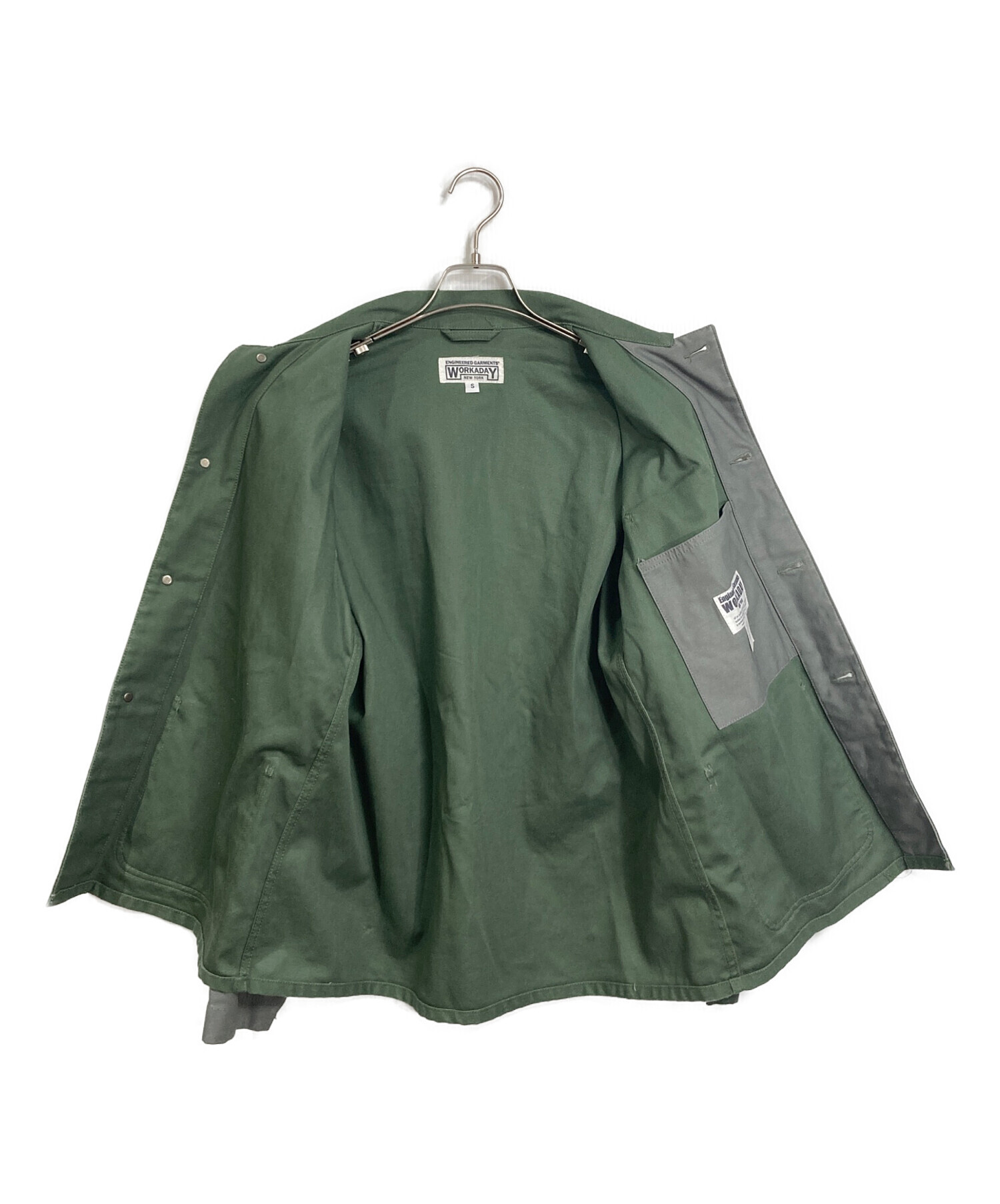 ENGINEERED GARMENTS カバーオールスーツ　新品未使用！ 中古・古着通販】Engineered Garments WORK DAY (エンジニアード