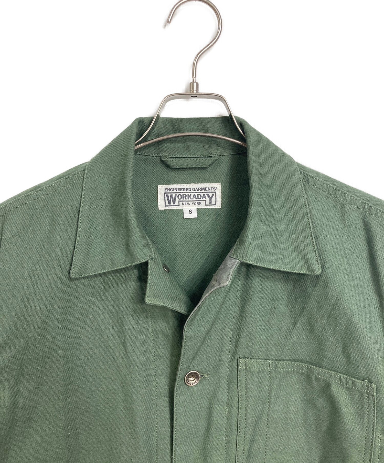 ENGINEERED GARMENTS ワークジャケット カバーオール 中古・古着通販】Engineered Garments WORK DAY (エンジニアード