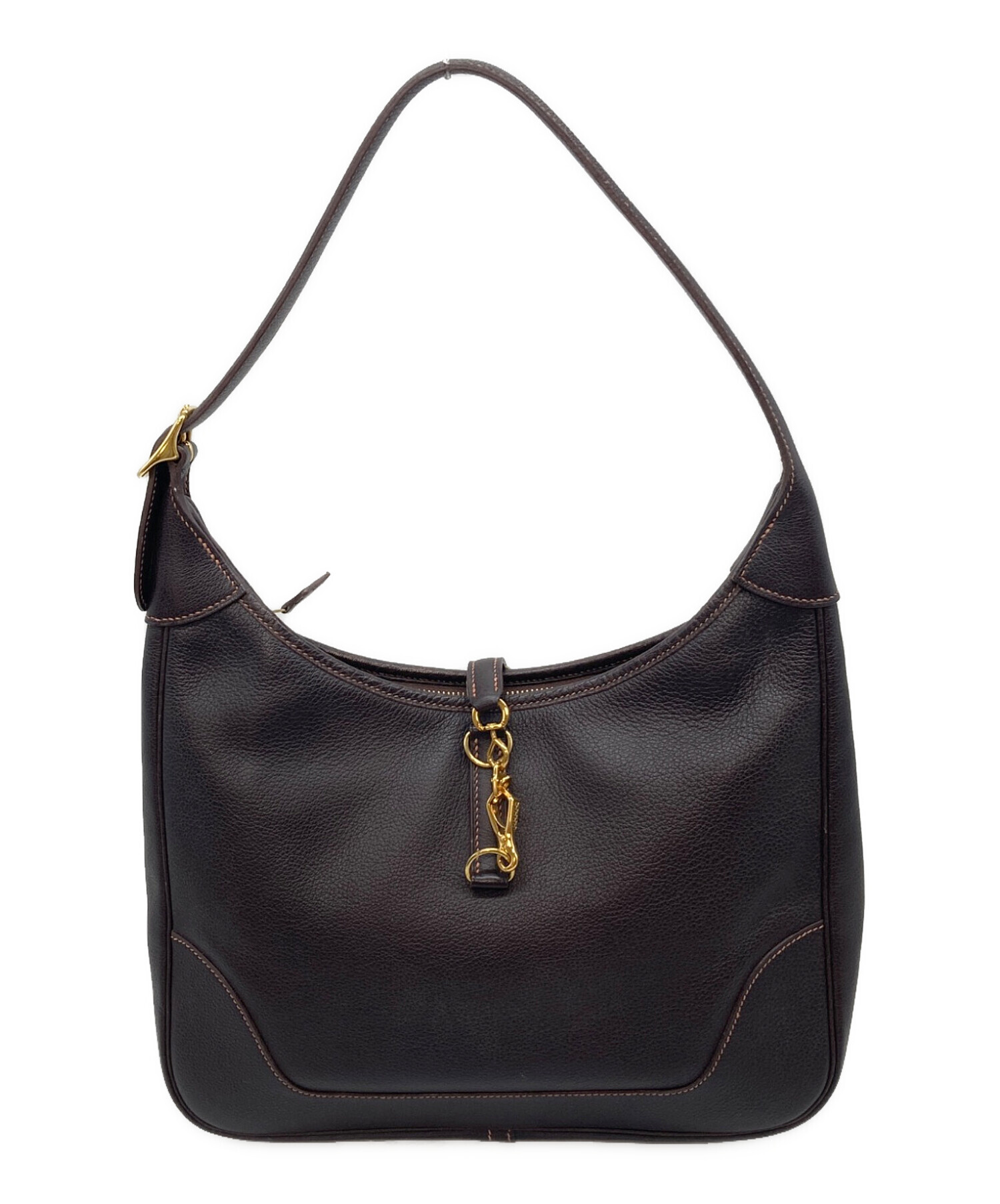 中古・古着通販】HERMES (エルメス) トリム31 ト‐トバッグ ブラウン 