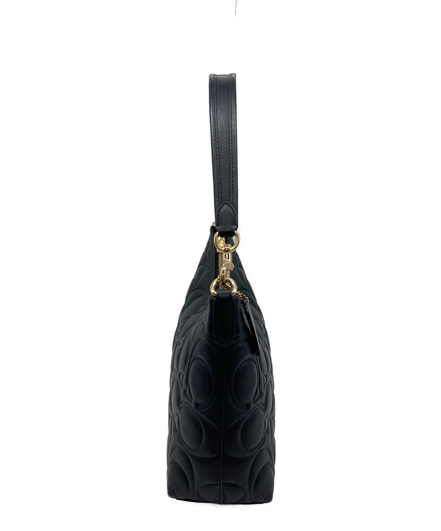 中古・古着通販】COACH (コーチ) ローレル ハンドバッグ ブラック 