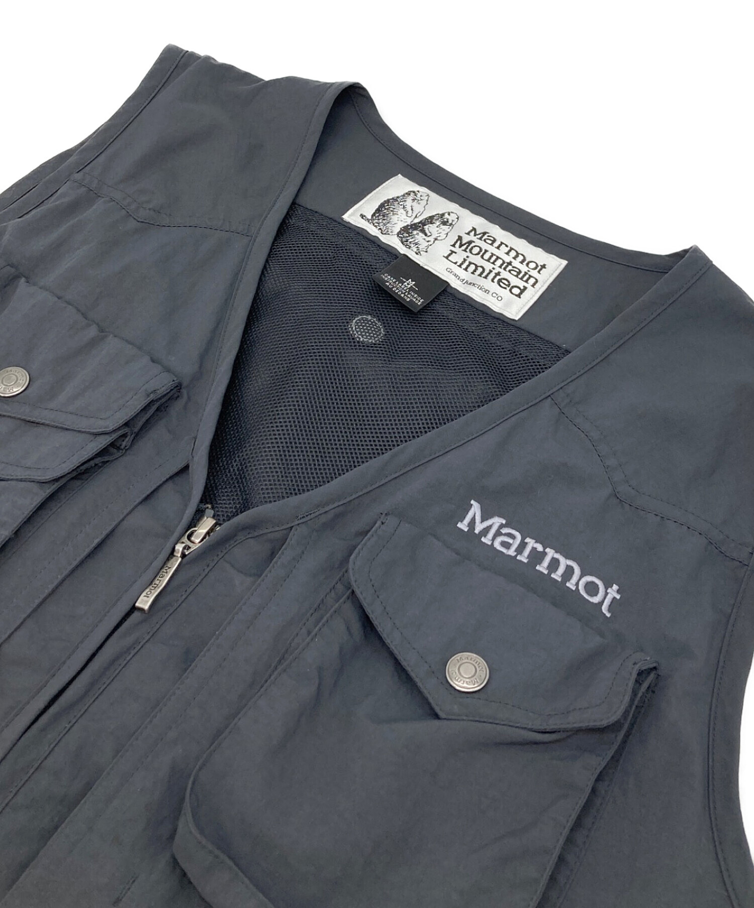 Marmot マーモットフィッシング サファリ ベスト 未開封 新品 中古・古着通販】Marmot (マーモット) フィッシングベスト メッシュ