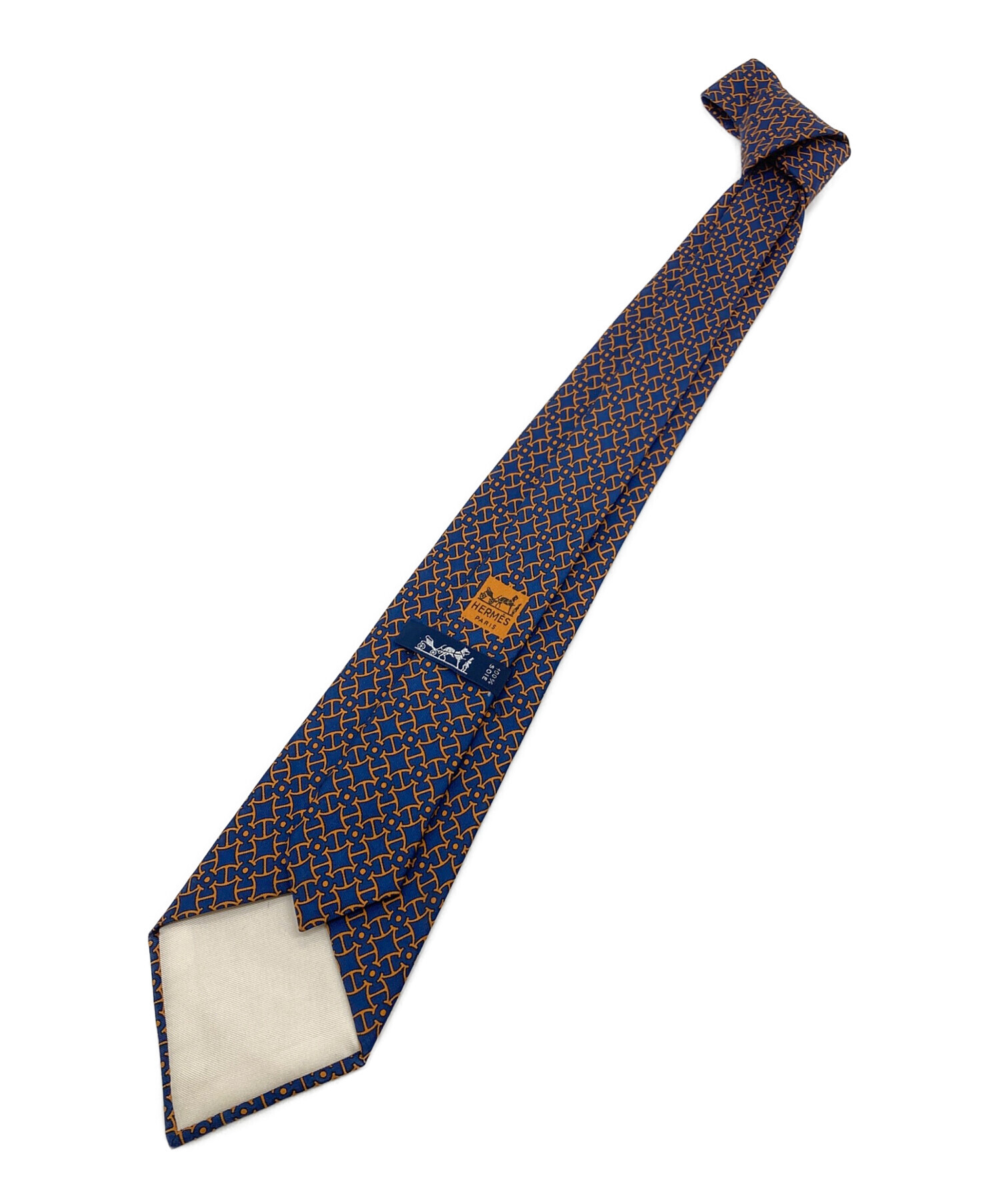 中古・古着通販】HERMES (エルメス) ネクタイ 総柄 フランス製