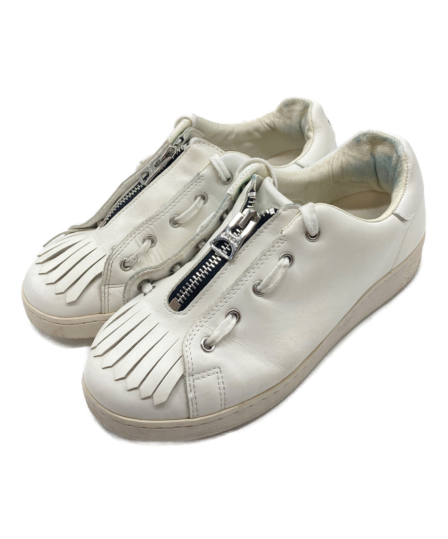 美品 A.P.C. ホワイト スニーカー ロゴ入り 38完売 中古・古着通販】A.P.C. (アーペーセー) sacai (サカイ) MINIMAL