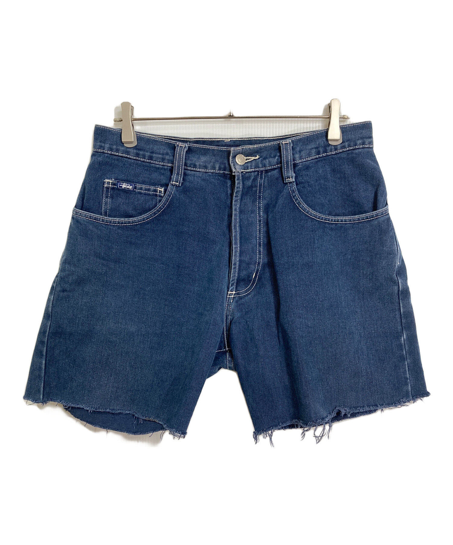 中古・古着通販】stussy (ステューシー) 【古着】デニムハーフパンツ