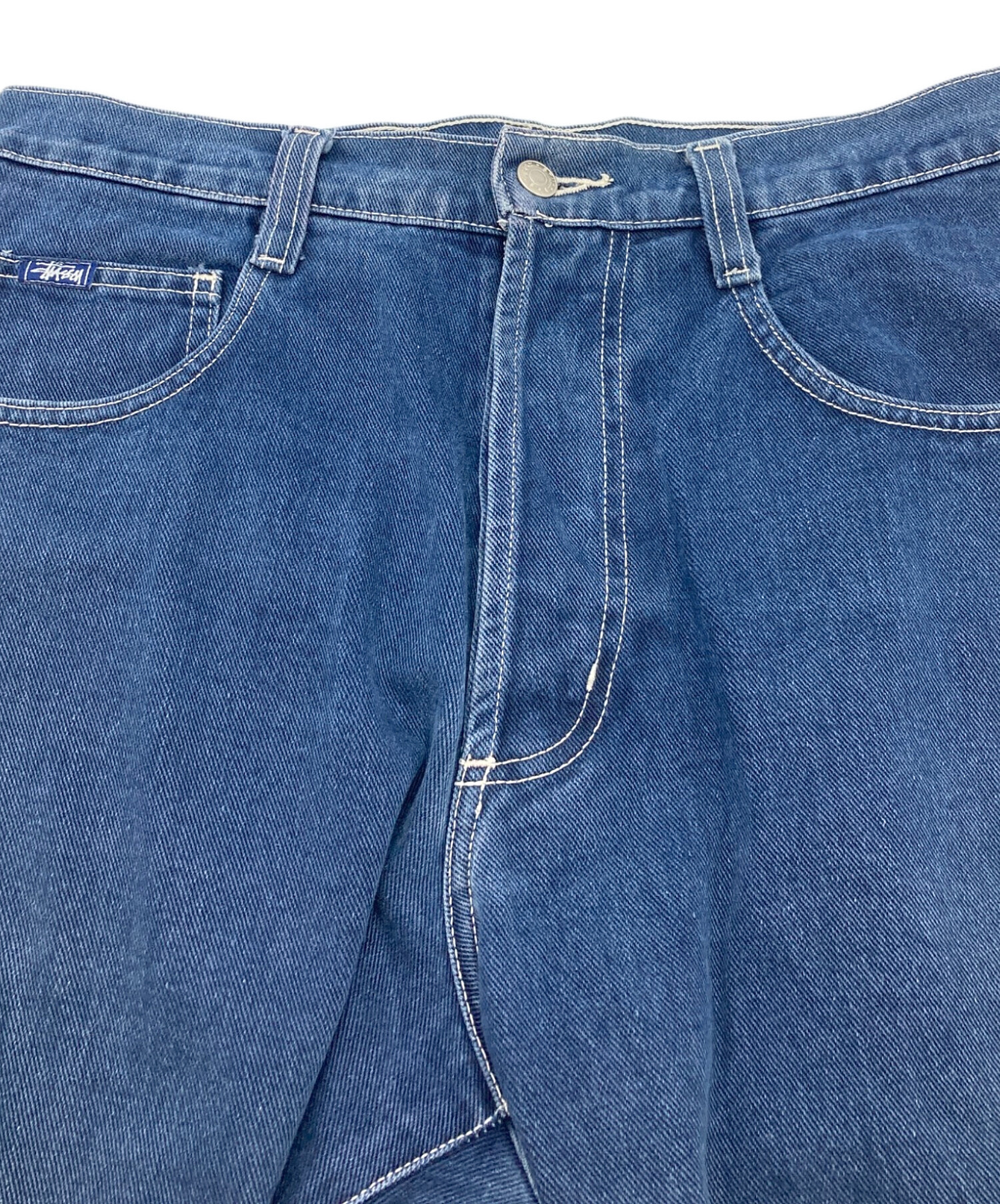 中古・古着通販】stussy (ステューシー) 【古着】デニムハーフパンツ
