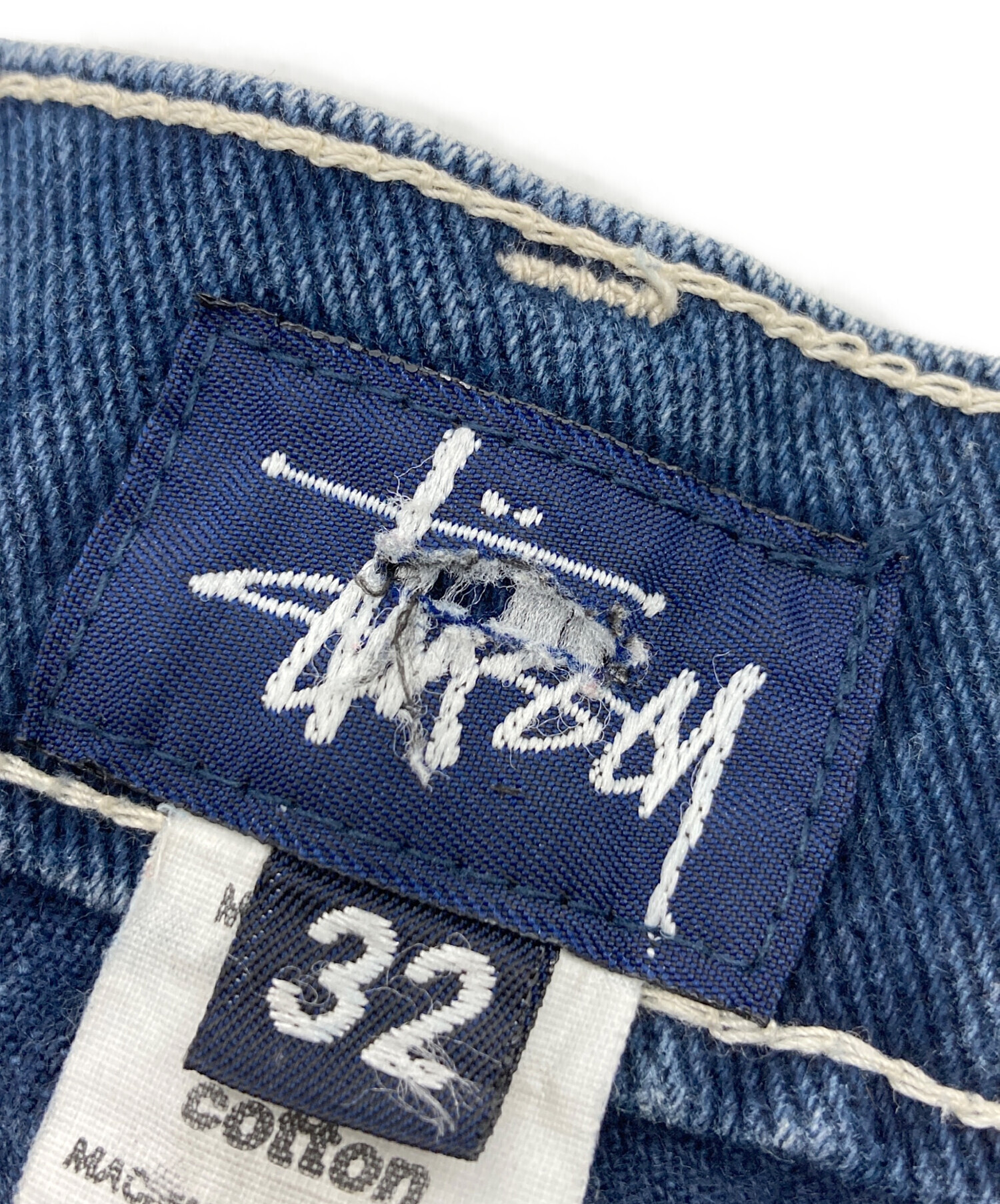 中古・古着通販】stussy (ステューシー) 【古着】デニムハーフパンツ