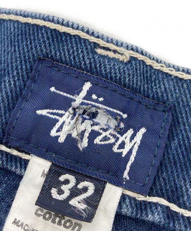 中古・古着通販】stussy (ステューシー) 【古着】デニムハーフパンツ