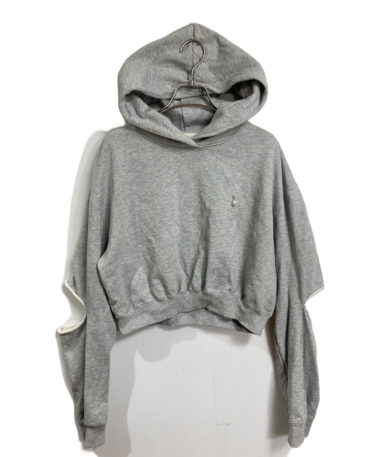 中古・古着通販】jose moon (ジョゼムーン) SLIT SHORT HOODIE 
