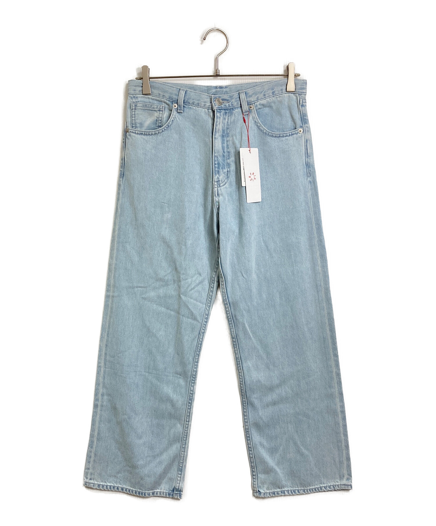 中古・古着通販】BEARDSLEY (ビアズリー) ドロストストレートデニム