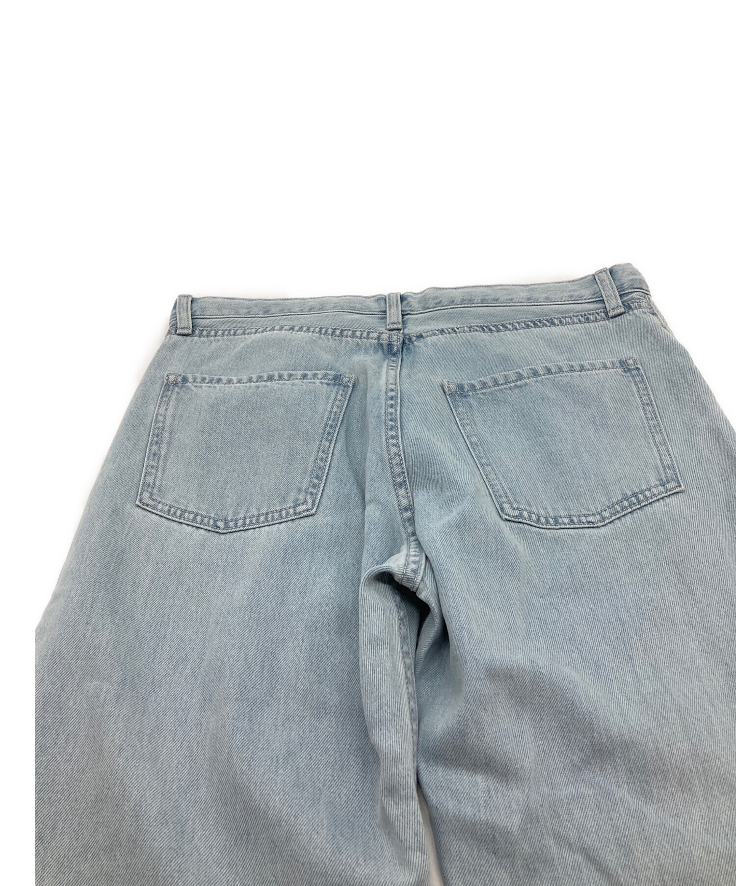 中古・古着通販】BEARDSLEY (ビアズリー) ドロストストレートデニム