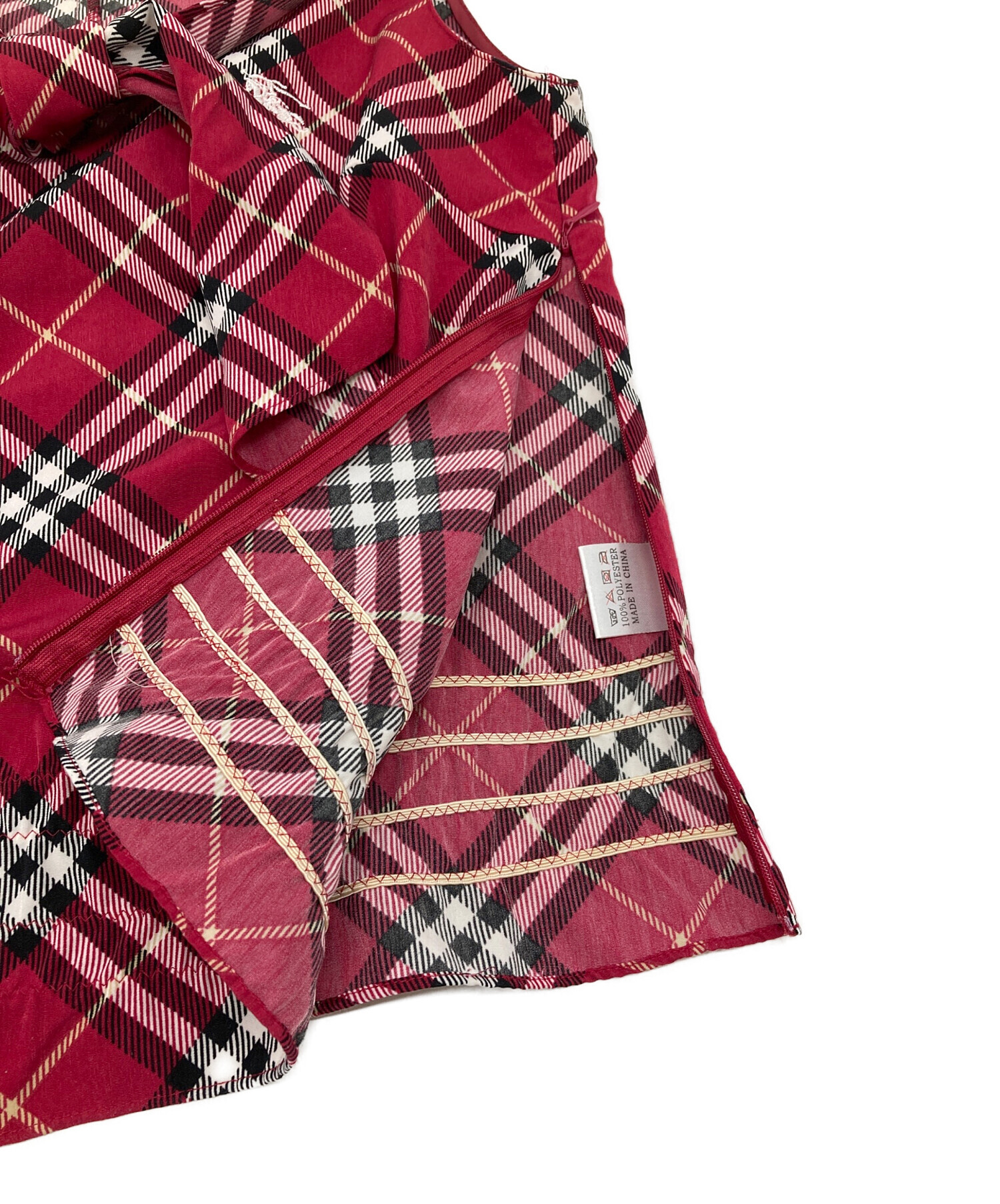 中古・古着通販】BURBERRY (バーバリー) ノバチェックブラウス