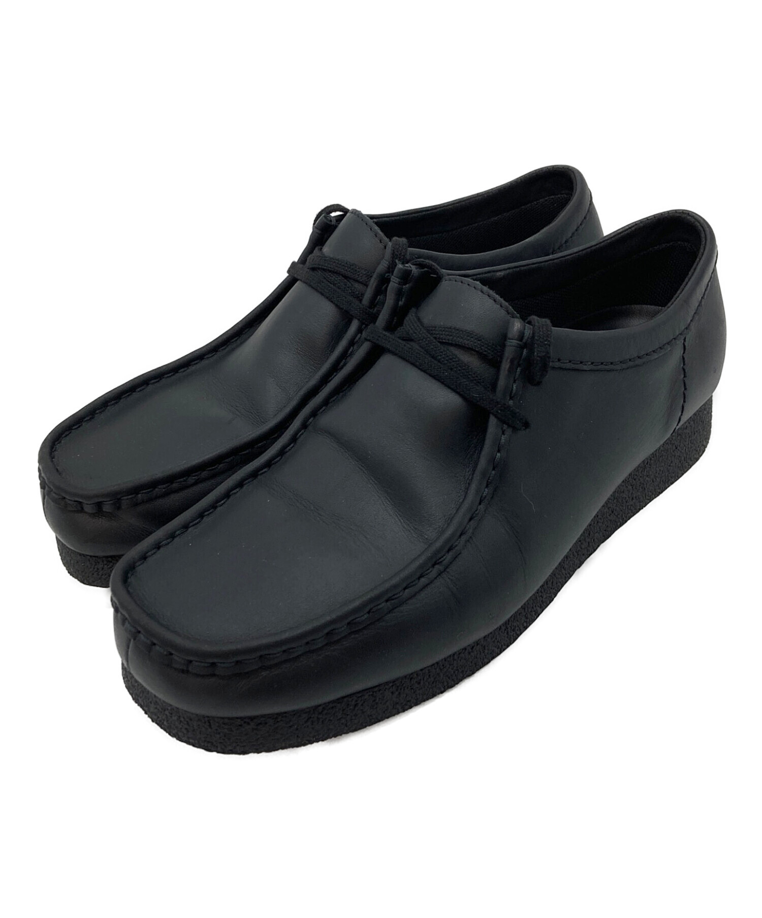 Clarks クラークス　WallabeeEVO WP 中古品 中古・古着通販】CLARKS (クラークス) WallabeeEVO WP レザーシューズ