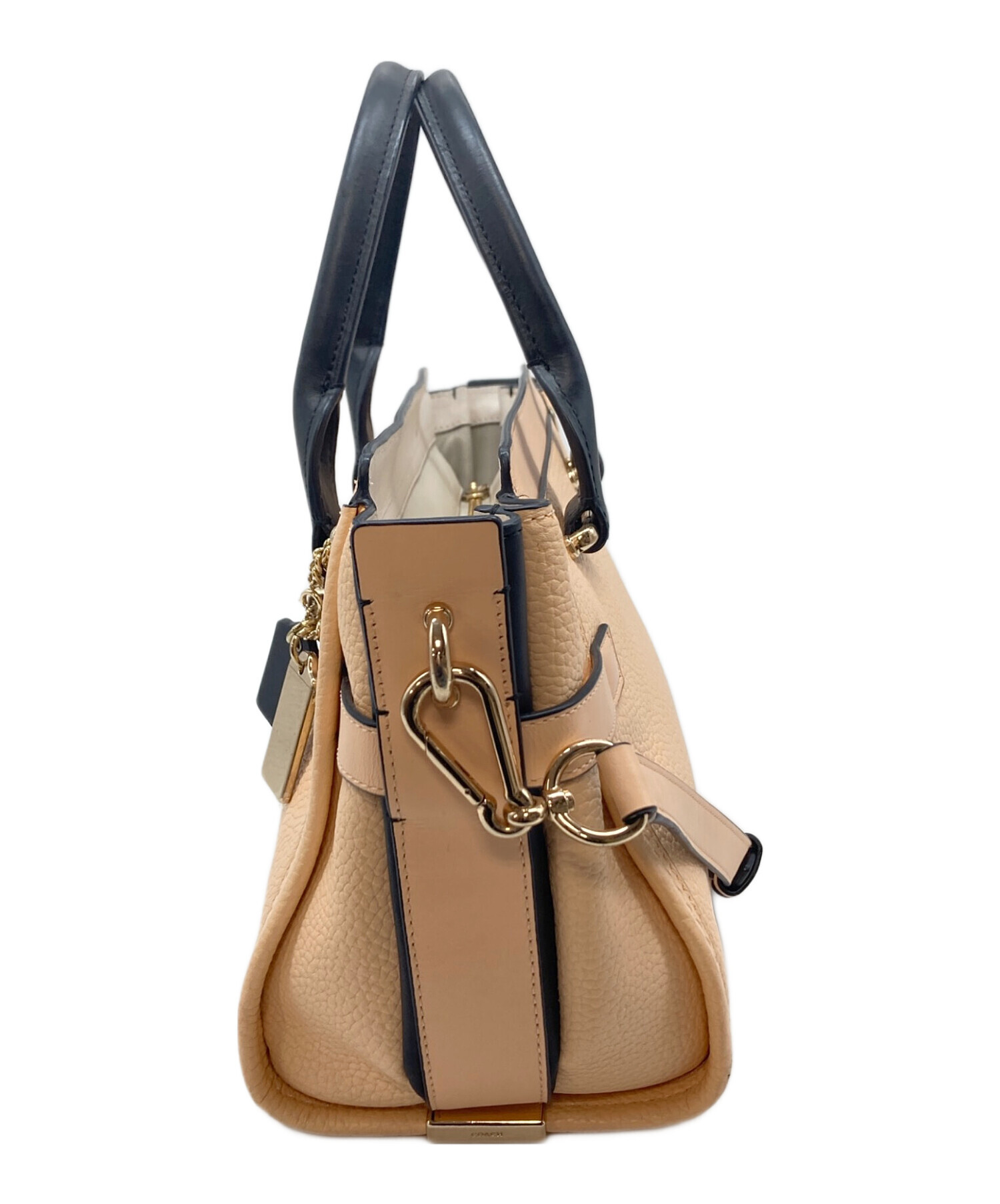 ✨極美品✨COACH コーチ 2way ショルダーバッグ ターンロック 中古・古着通販】COACH (コーチ) ターンロック 2WAYバッグ ベージュ