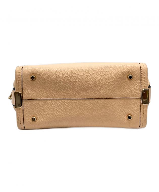 中古・古着通販】COACH (コーチ) ターンロック 2WAYバッグ ベージュ
