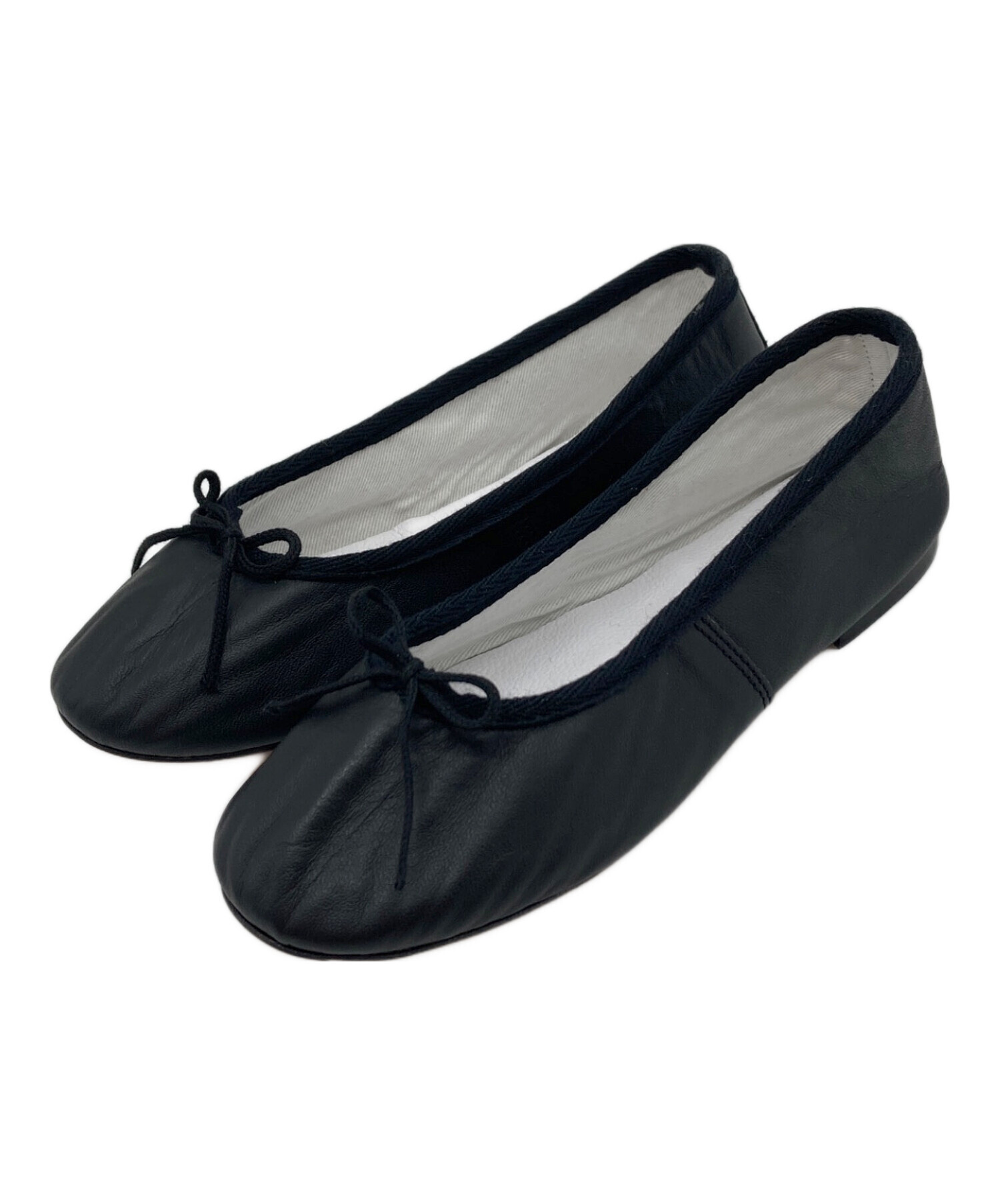 CATWORTH カットワース フラットシューズ ダンスシューズ レザー黒 7 中古・古着通販】catworth (カットワース) ダンスシューズ ブラック
