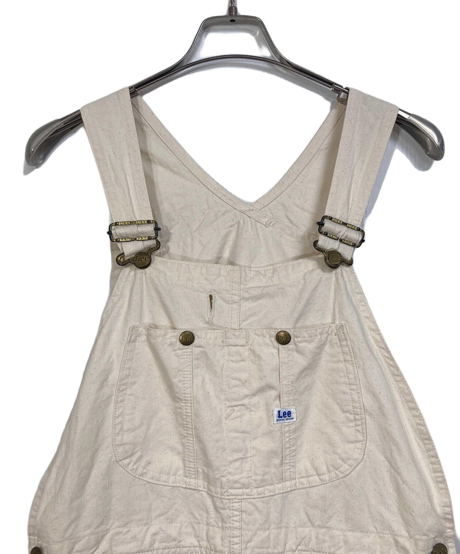 中古・古着通販】LEE (リー) DUNGAREES オーバーオール アイボリー