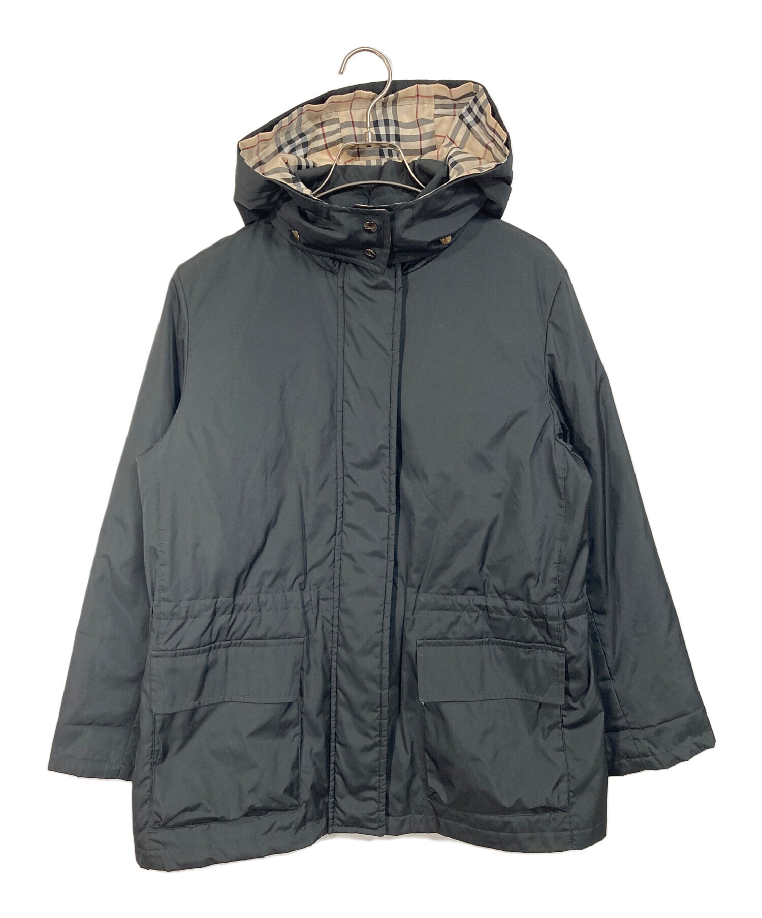 バーバリー ダウンジャケット ノバチェック 40 中古・古着通販】BURBERRY (バーバリー) ノバチェックダウンジャケット