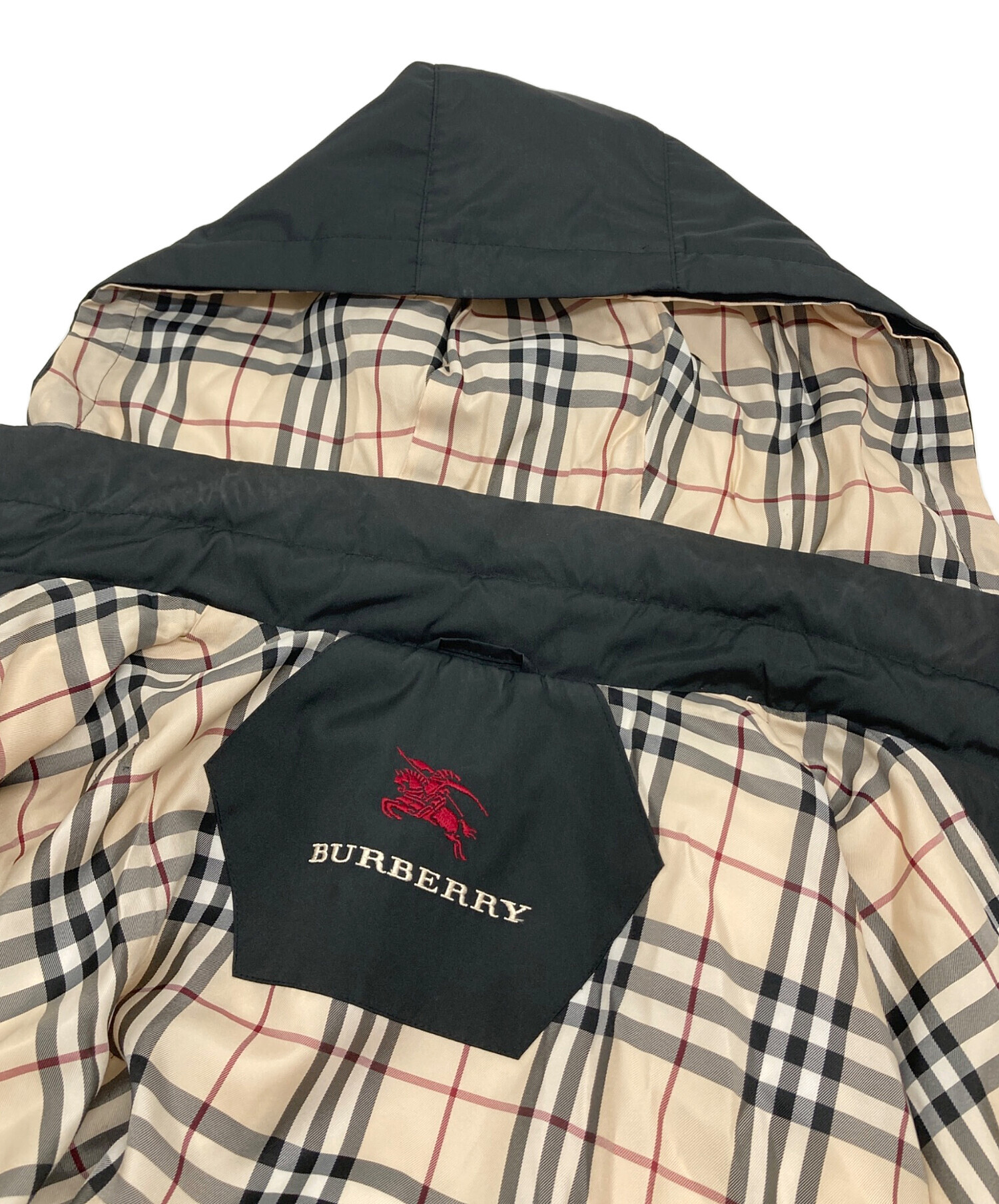 中古・古着通販】BURBERRY (バーバリー) ノバチェックダウンジャケット