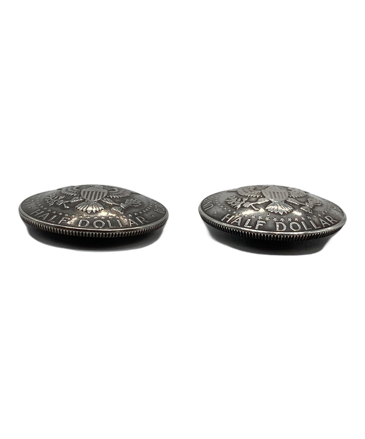 中古・古着通販】FUNNY (ファニー) 50セント銀貨 2枚セットコンチョ
