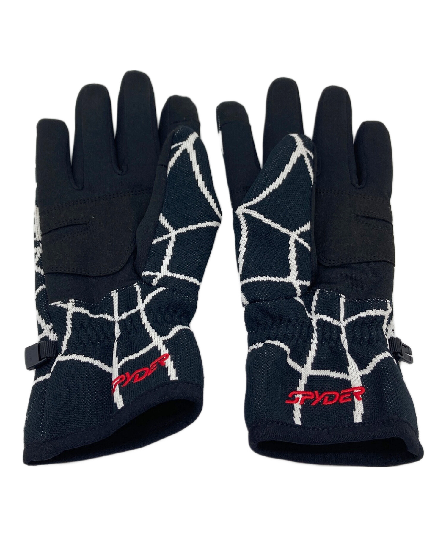 Supreme Spyder ブラック手袋 中古・古着通販】Supreme (シュプリーム) spyder グローブ ブラック