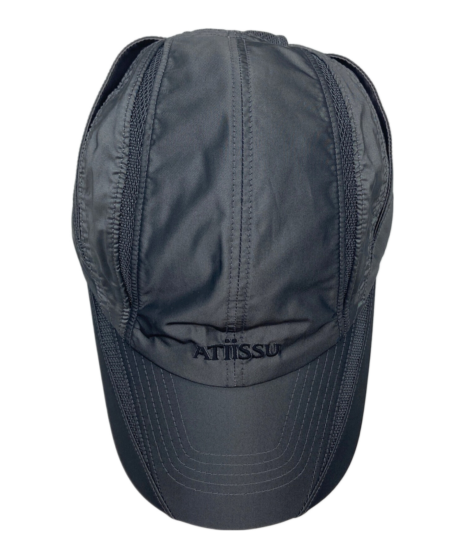 ATiiSSU アティシュ アティッシュ キャップ 中古・古着通販】ATIISSU (アティッシュ) キャップ グレー サイズ:実寸