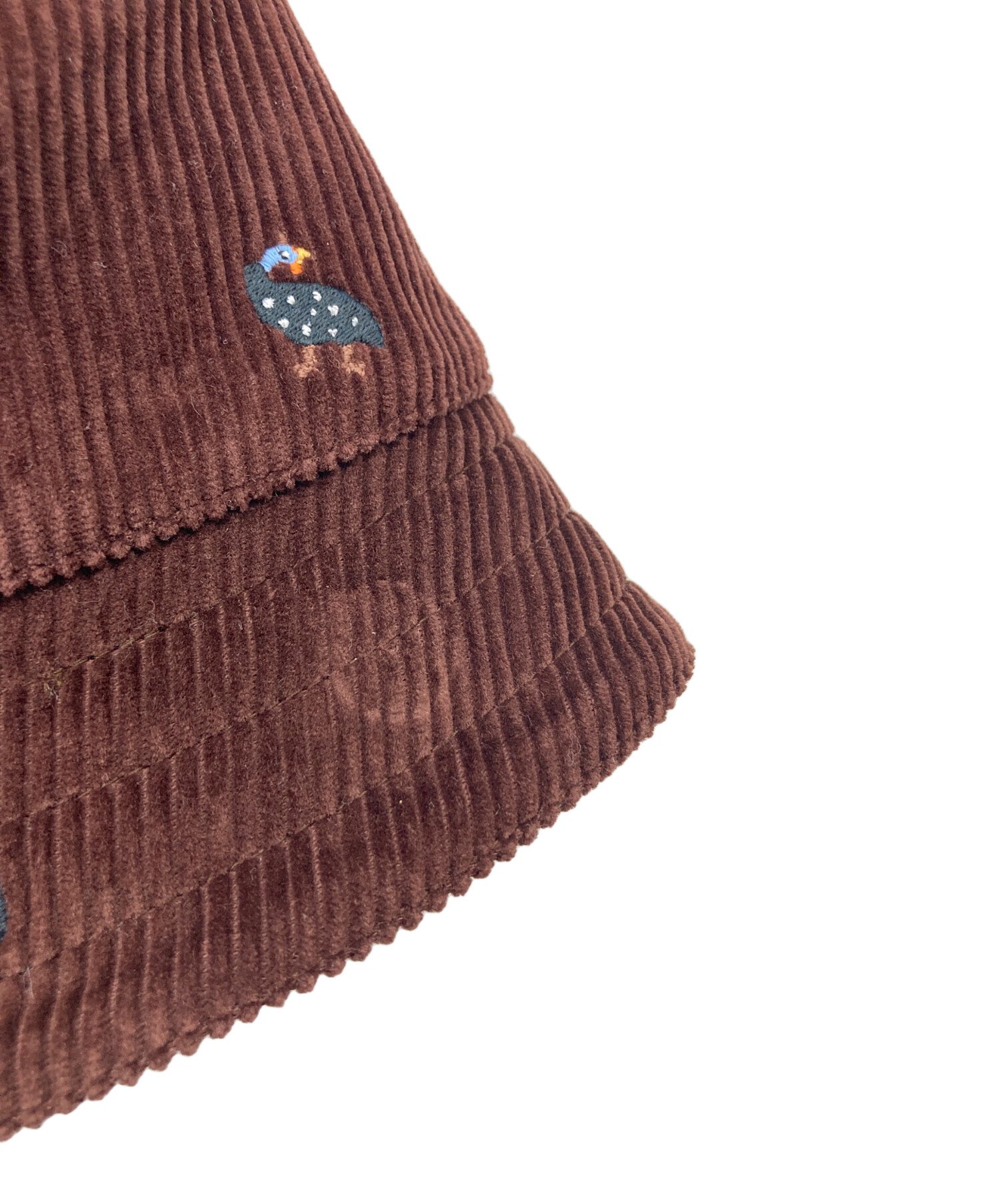 中古・古着通販】LOEWE (ロエベ) 鳥刺繍コーデュロイバケットハット
