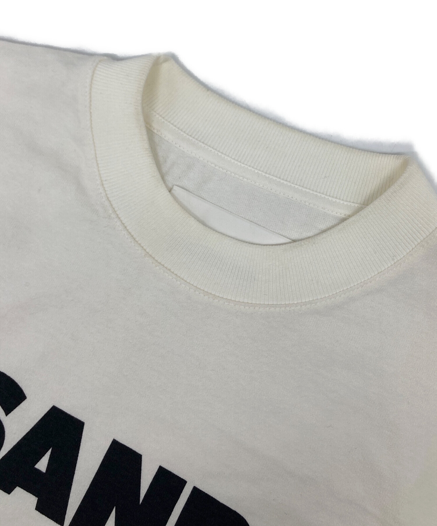 中古・古着通販】JIL SANDER (ジルサンダー) プリントロゴ入りコットン