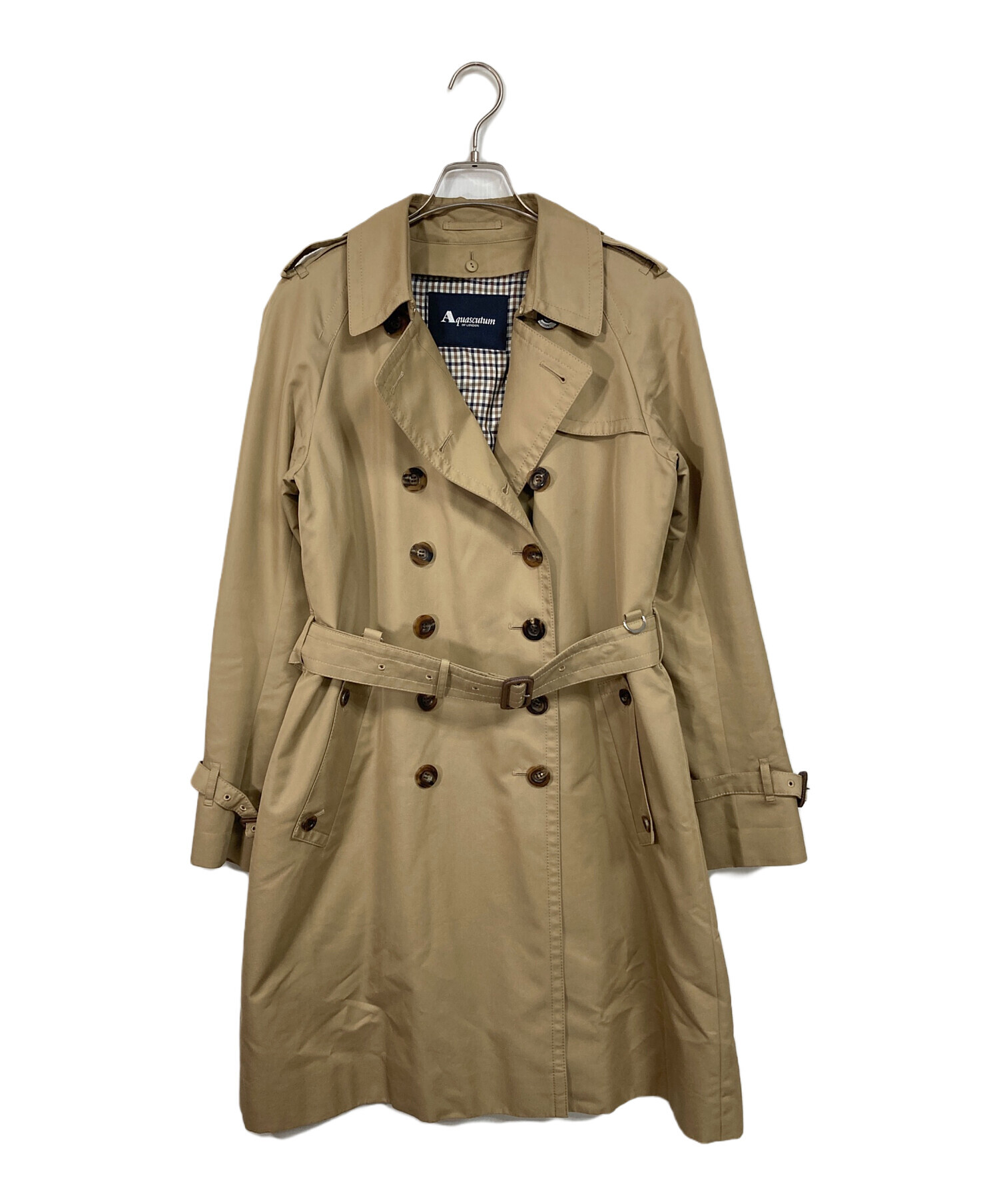 【超レア古着】Aquascutumトレンチコート 中古・古着通販】Aquascutum (アクアスキュータム) トレンチコート