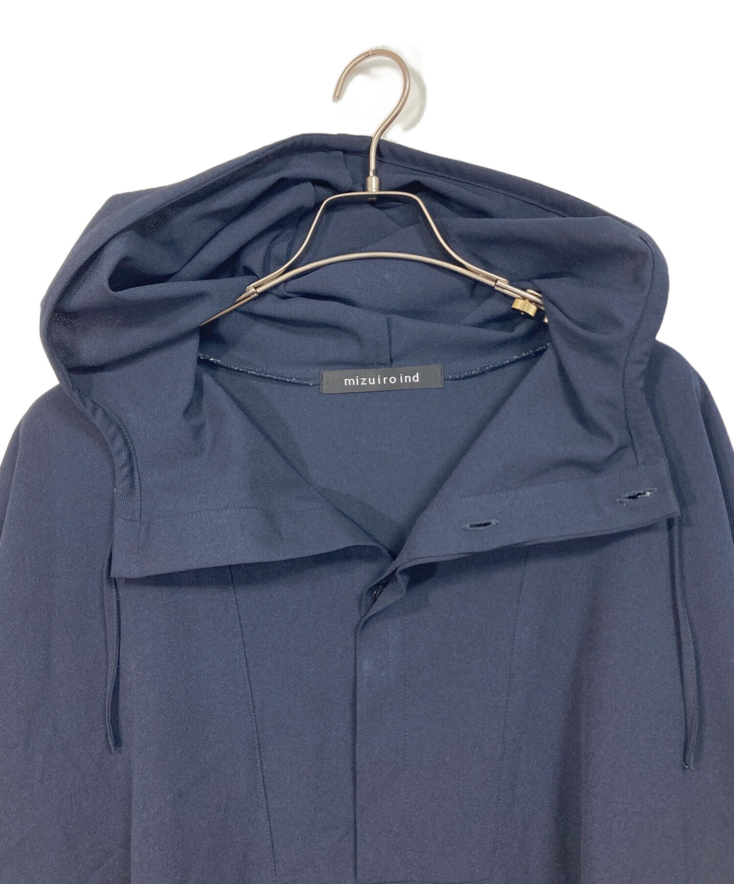 中古・古着通販】mizuiro-ind (ミズイロインド) プルオーバー フード 