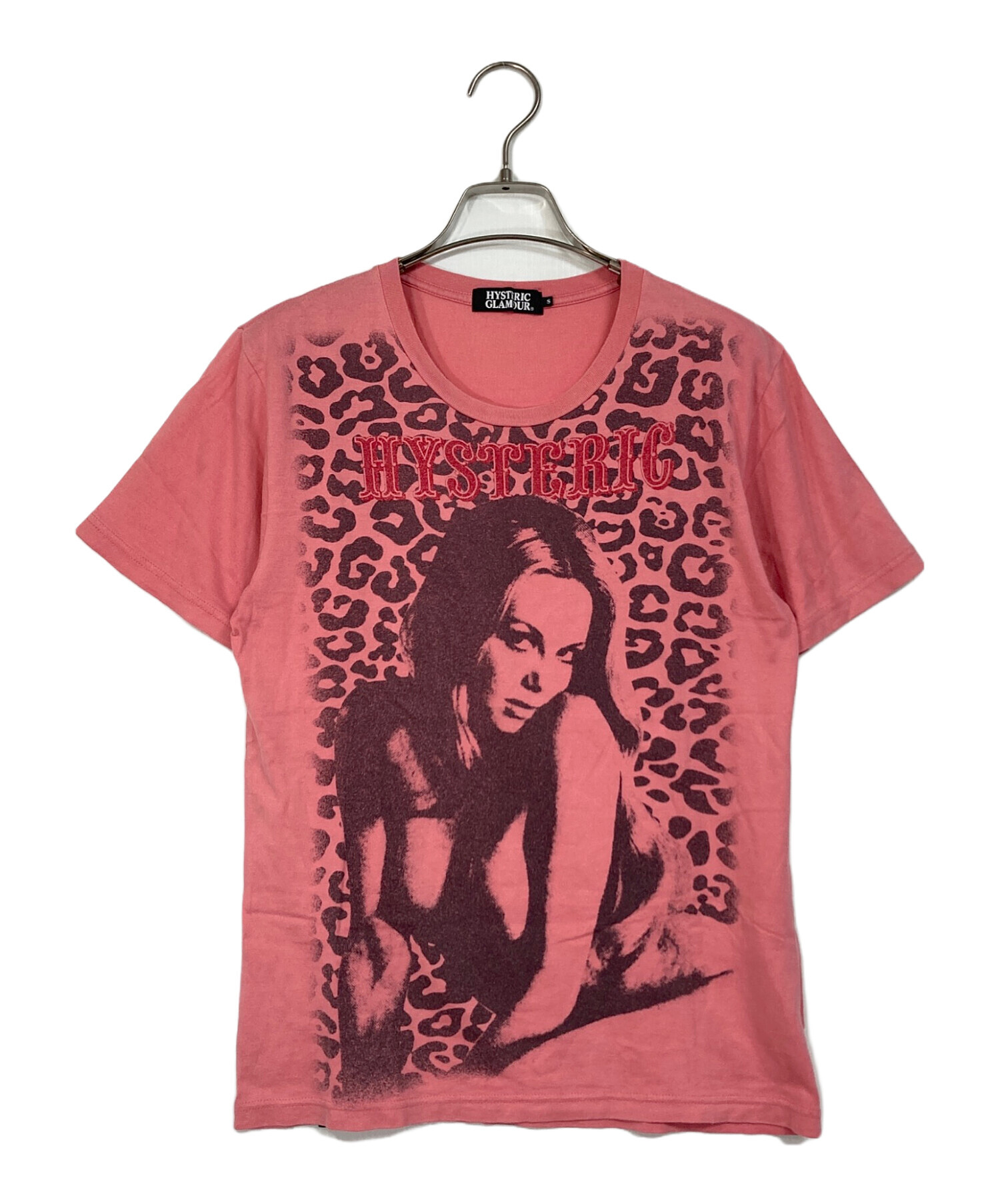 希少✨ HYSTERIC GLAMOUR Tシャツ 半袖 ピンク ヒョウ柄 中古・古着通販】Hysteric Glamour (ヒステリックグラマー) レオパード