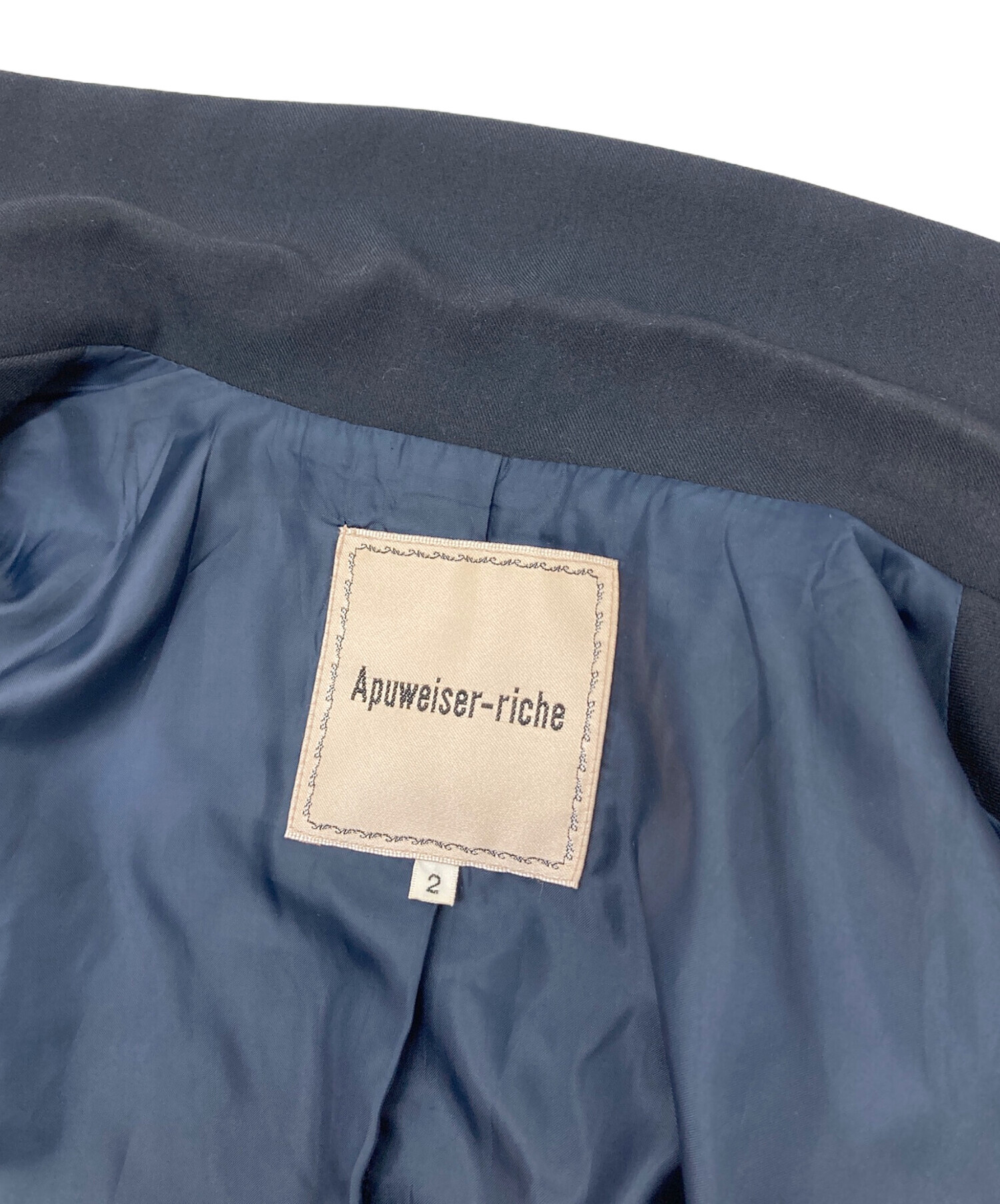 中古・古着通販】Apuweiser-riche (アプワイザーリッシェ) 金ボタン