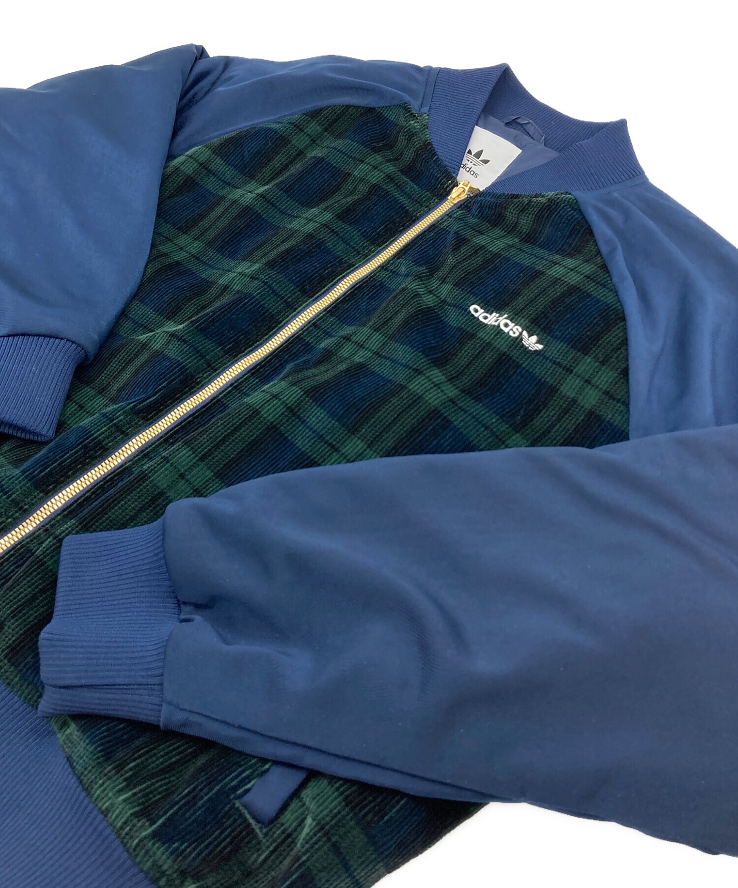 中古・古着通販】adidas (アディダス) タータン カレッジジャケット