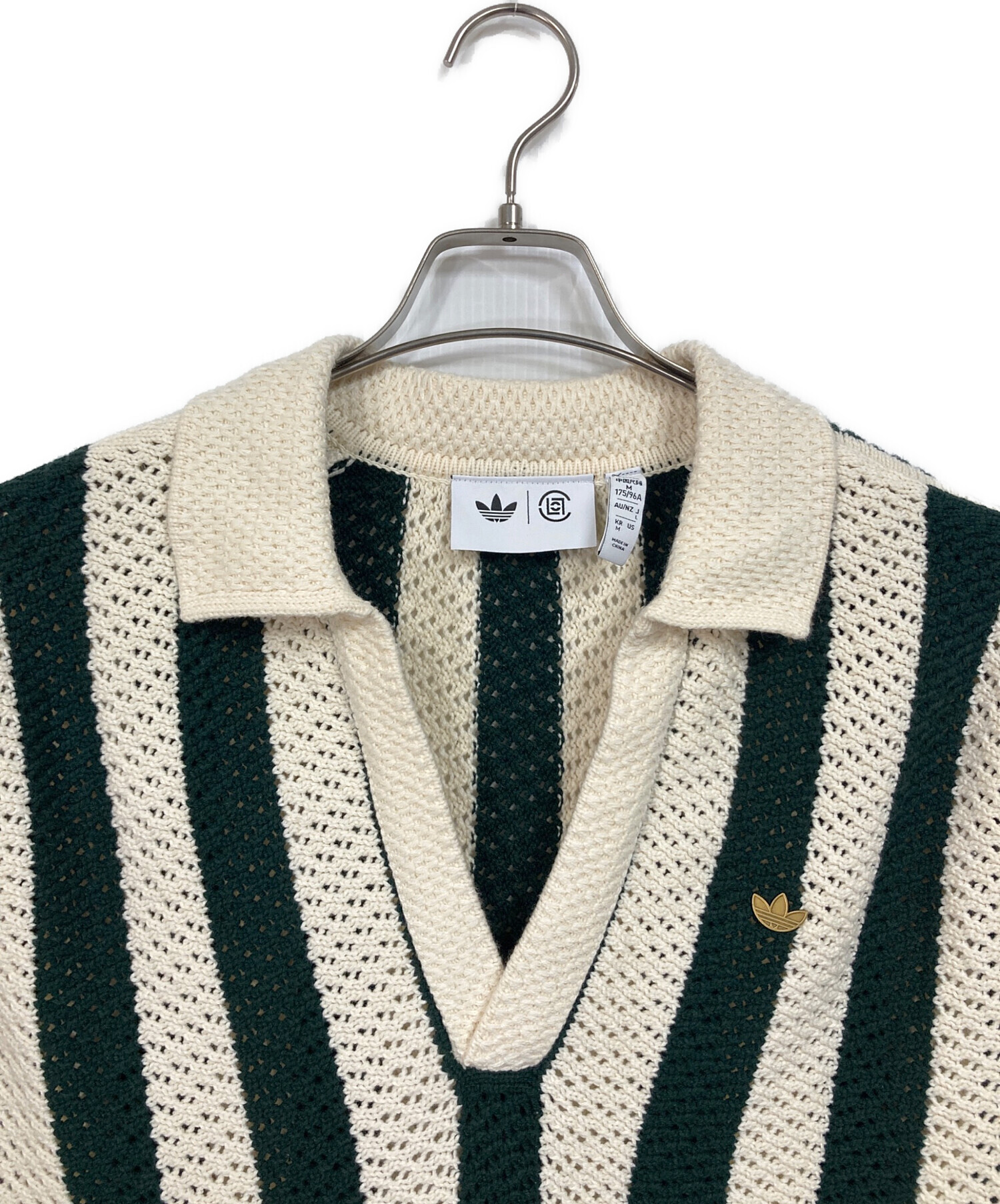 中古・古着通販】adidas (アディダス) CLOT KNIT POLO クロット