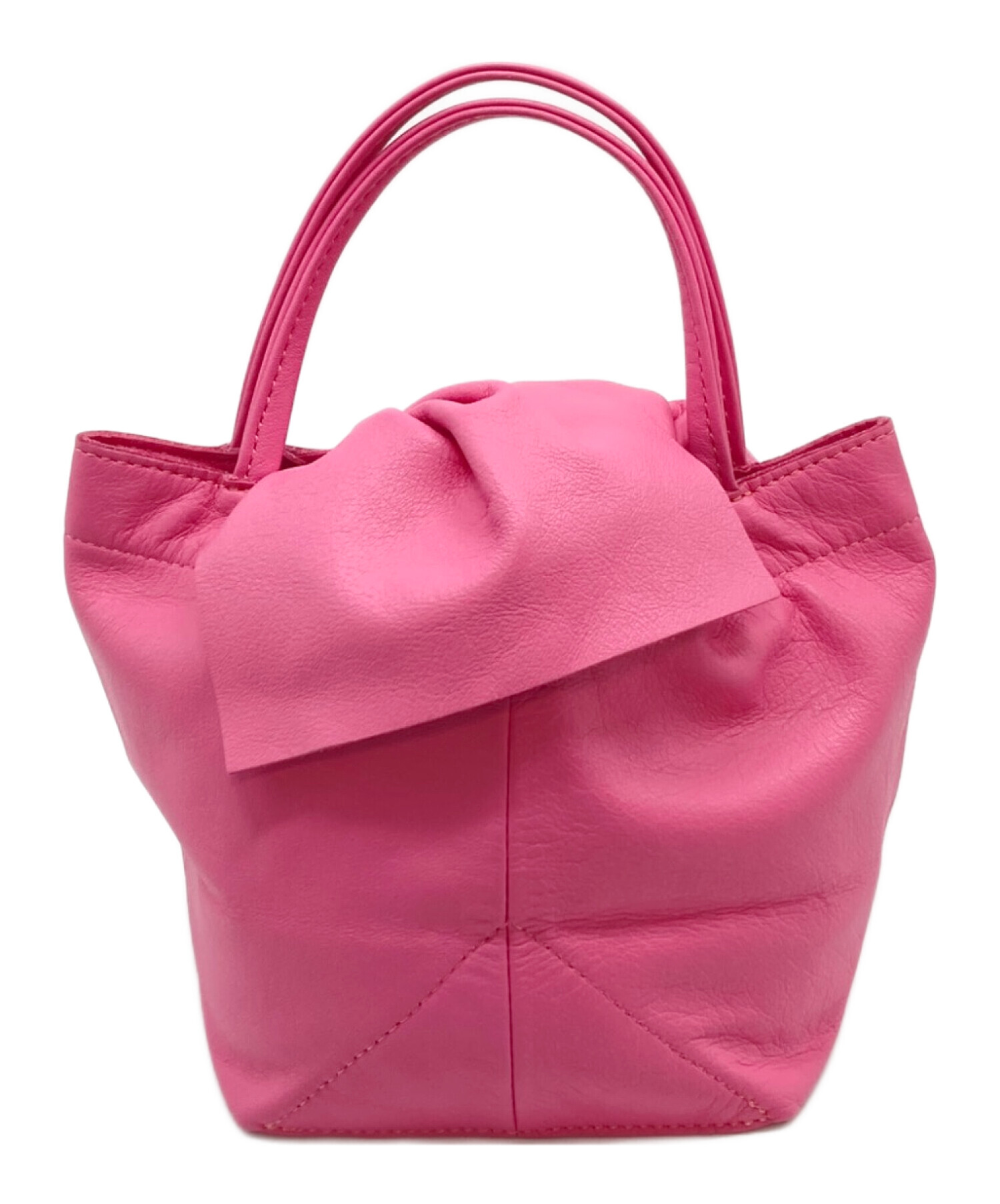 中古・古着通販】abel (アベル) Square mini bag / SAKURA ピンク