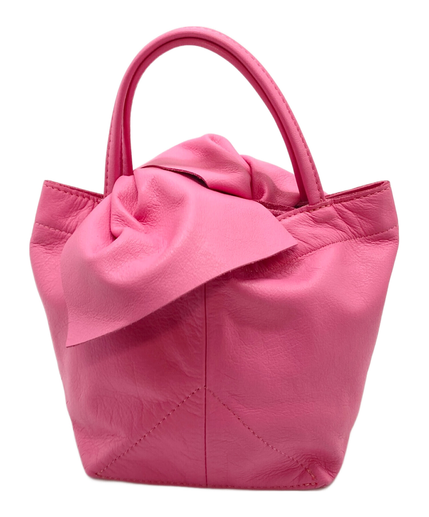 中古・古着通販】abel (アベル) Square mini bag / SAKURA ピンク 
